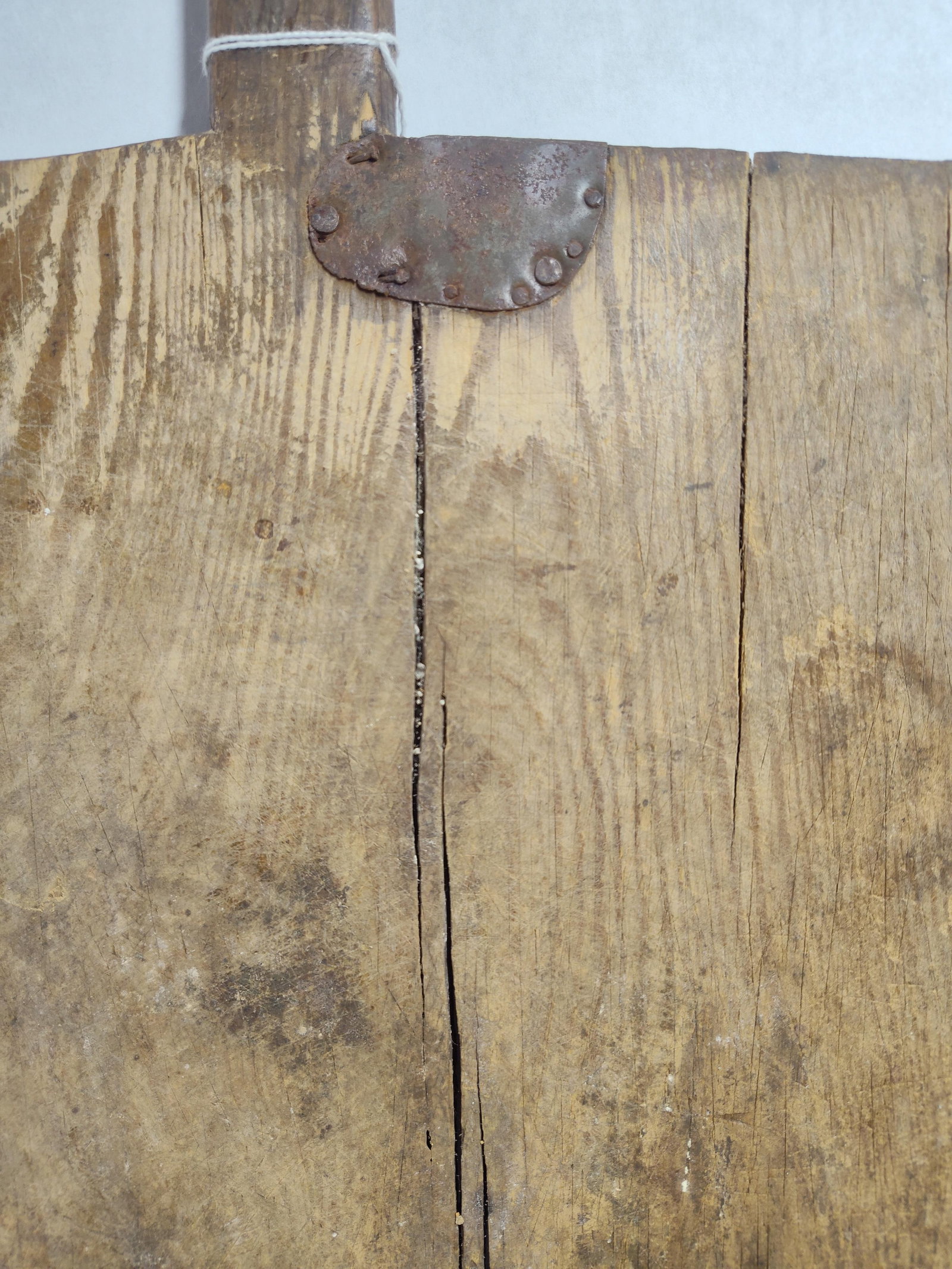 Extra Large Primitive Turkish Handled Bread Board - 4