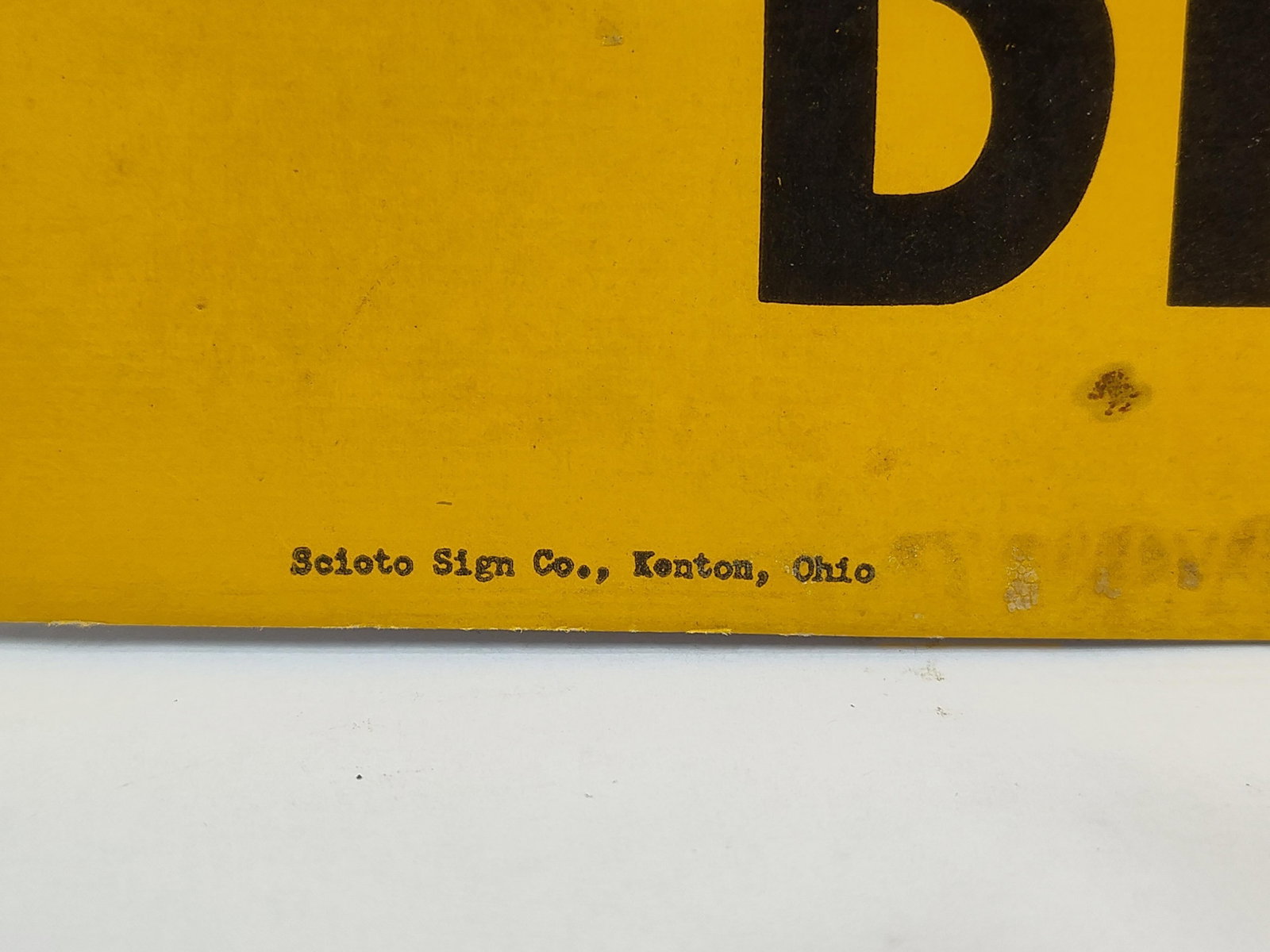 2- Walter Rhoads cardboard signs - 5