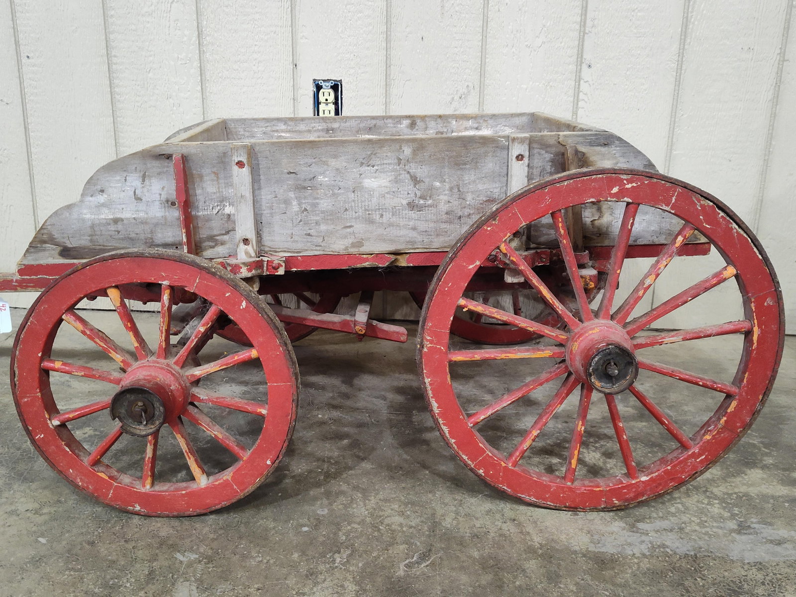 Primitive Goat Wagon - 4