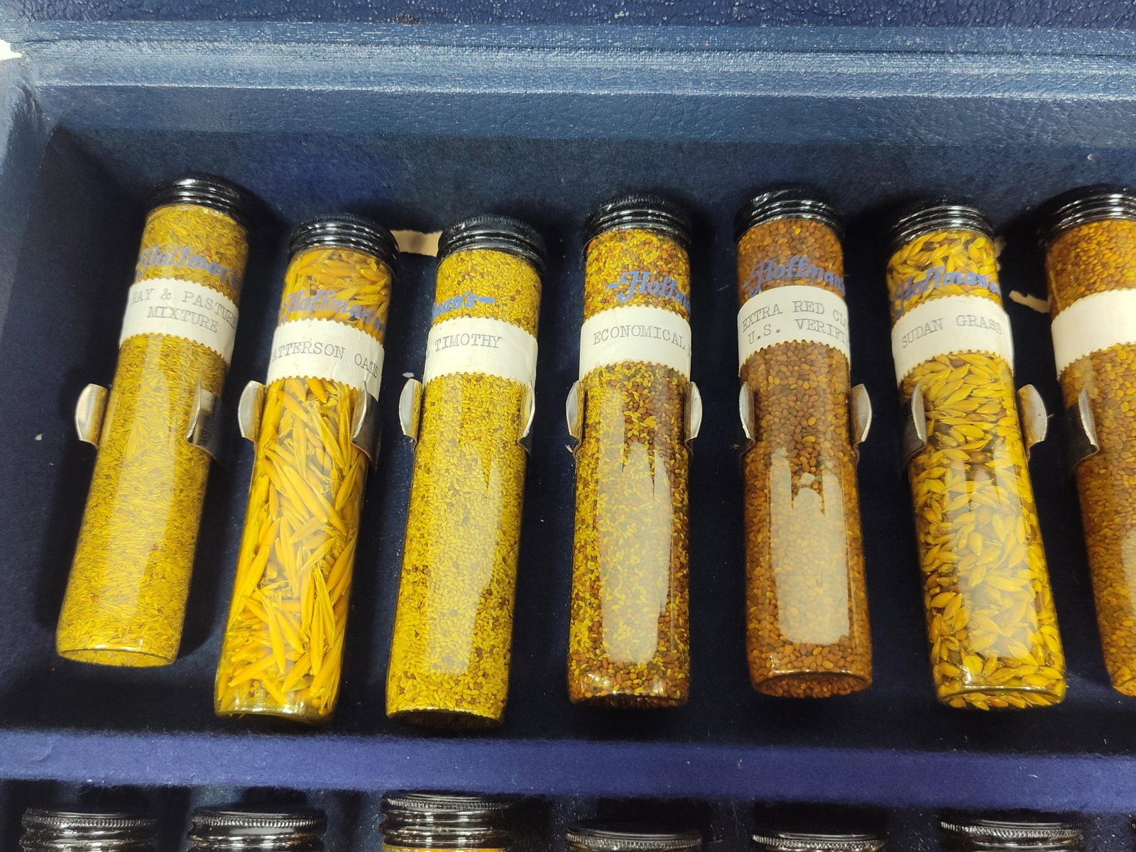 Hoffman's Salesman Sample Seed Display Case - 2