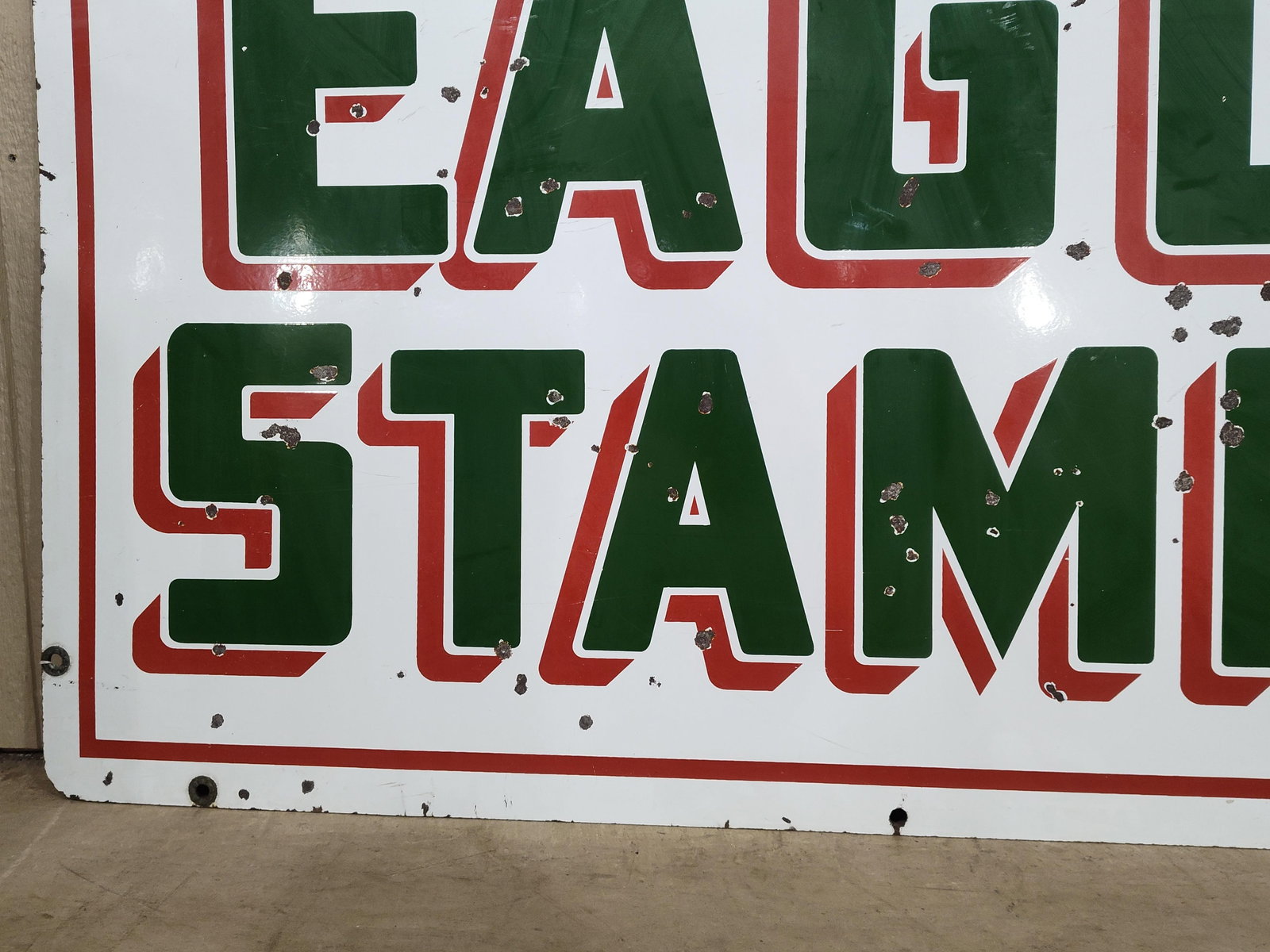 DSP Eagle Stamps sign - 12