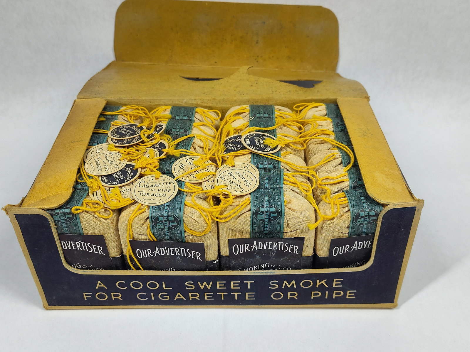 Full Case of 24 Our Advertiser Smoking Tobacco unopened pouches (1 of 11)