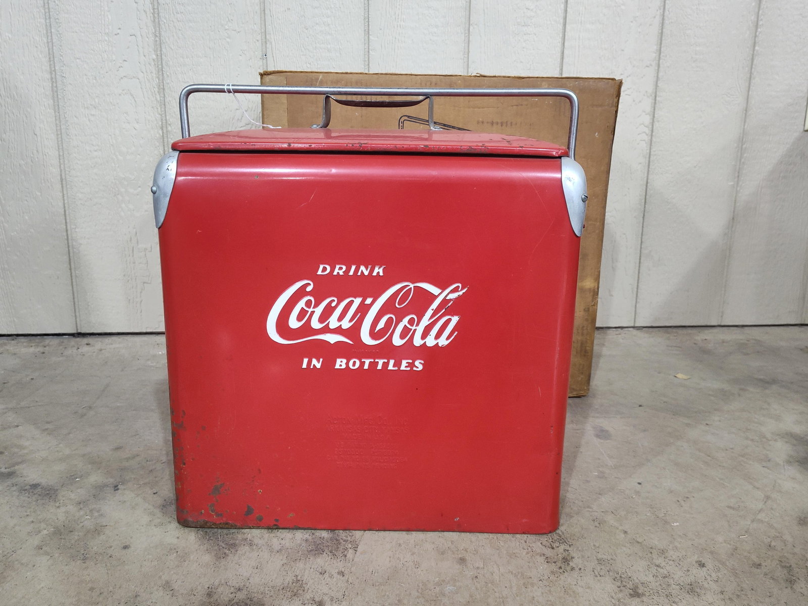 Coca-Cola Cooler with original box - 6
