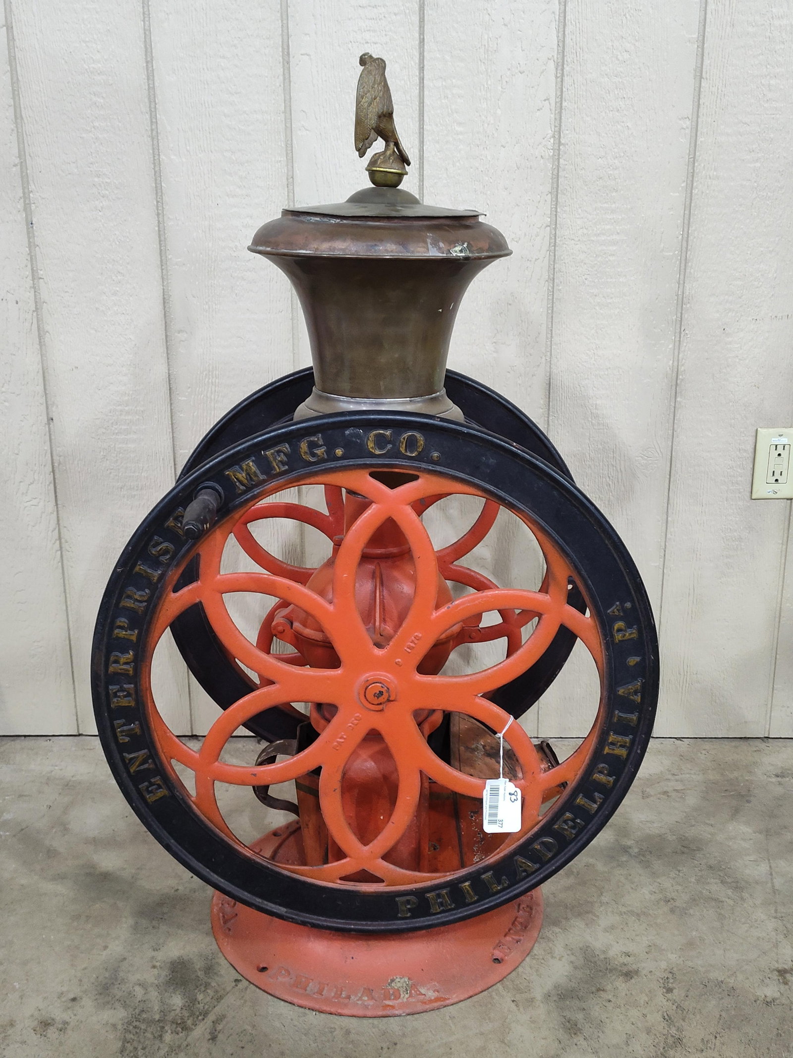 Large Enterprise Double Wheel Coffee Mill - 11