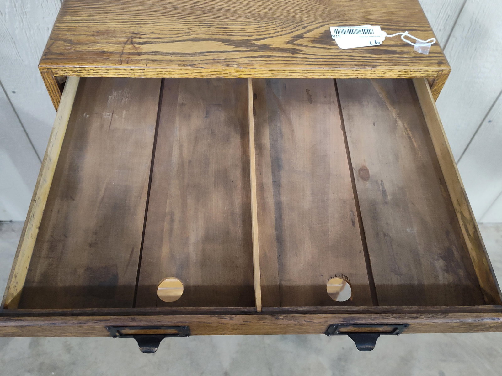 Excellent Oak 15-drw Stackable Printers Cabinet - 3