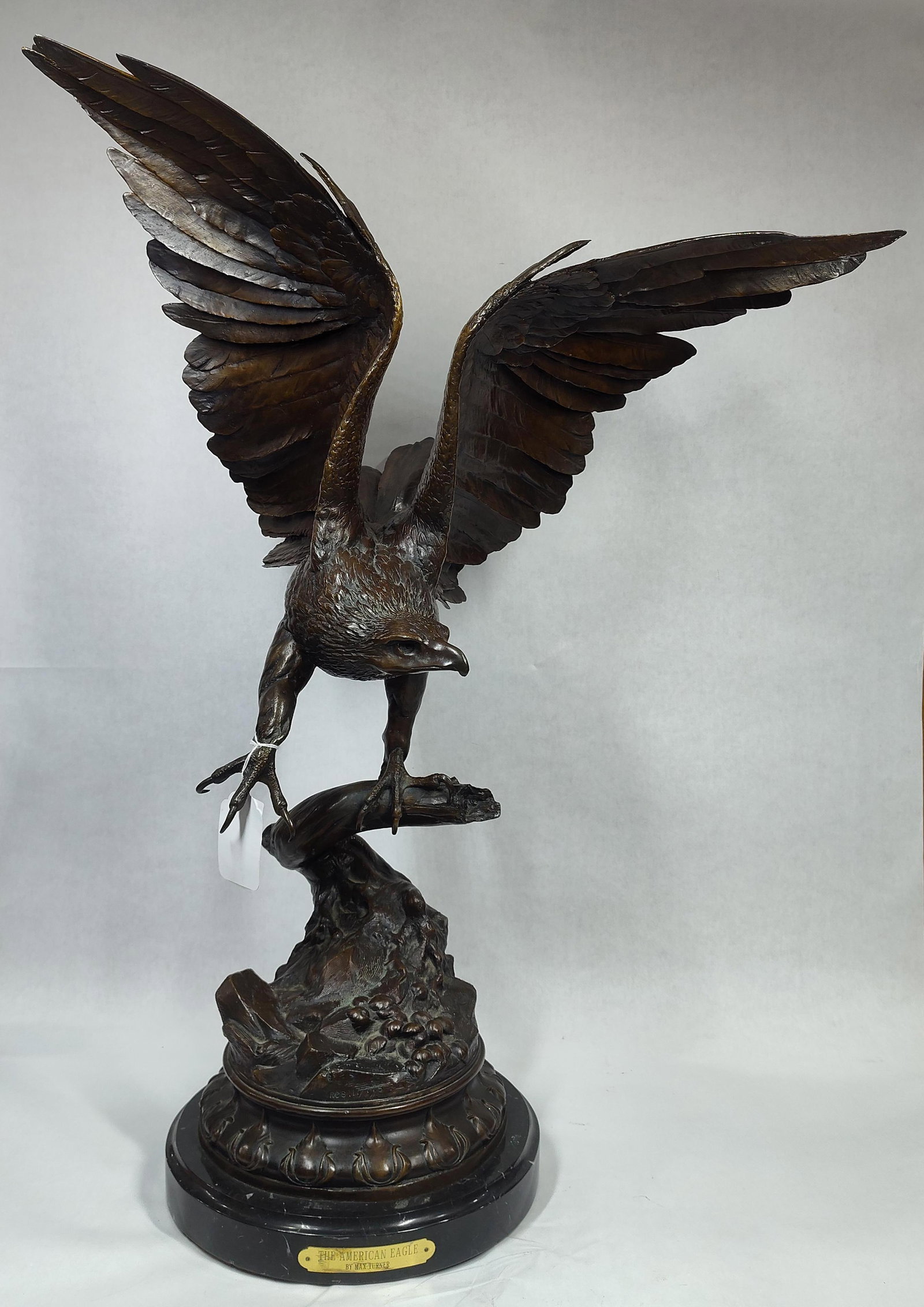 Exquisite American Eagle by Max Turner Bronze Sculpture (1 of 12)
