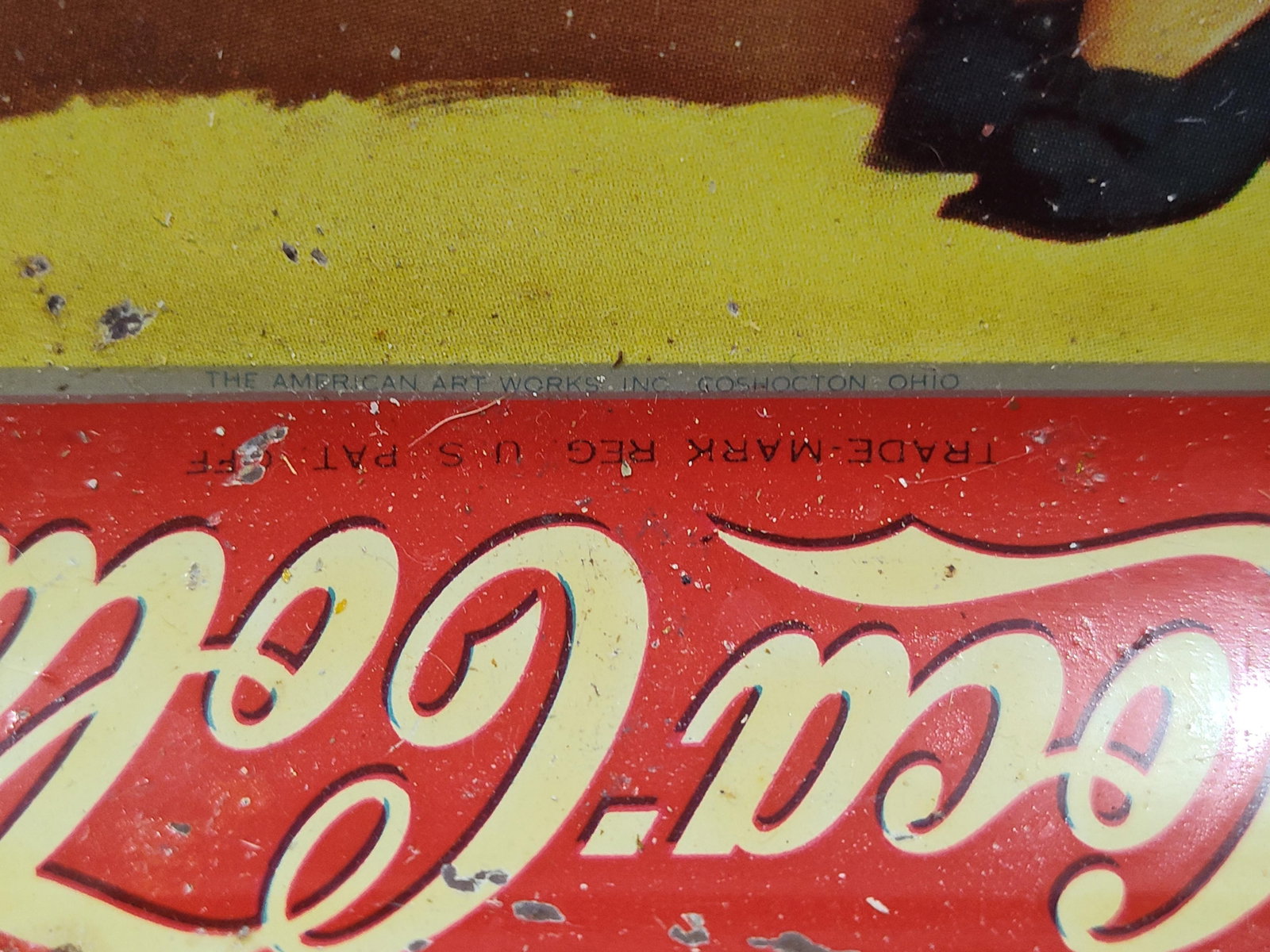 3-Early Coca-Cola Serving Trays - 3