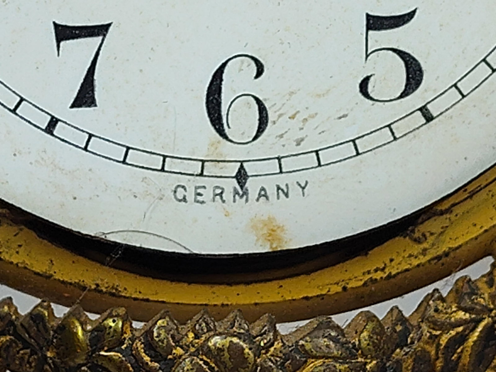 Bronze Figural with Swinger Pendulum Clock - 7