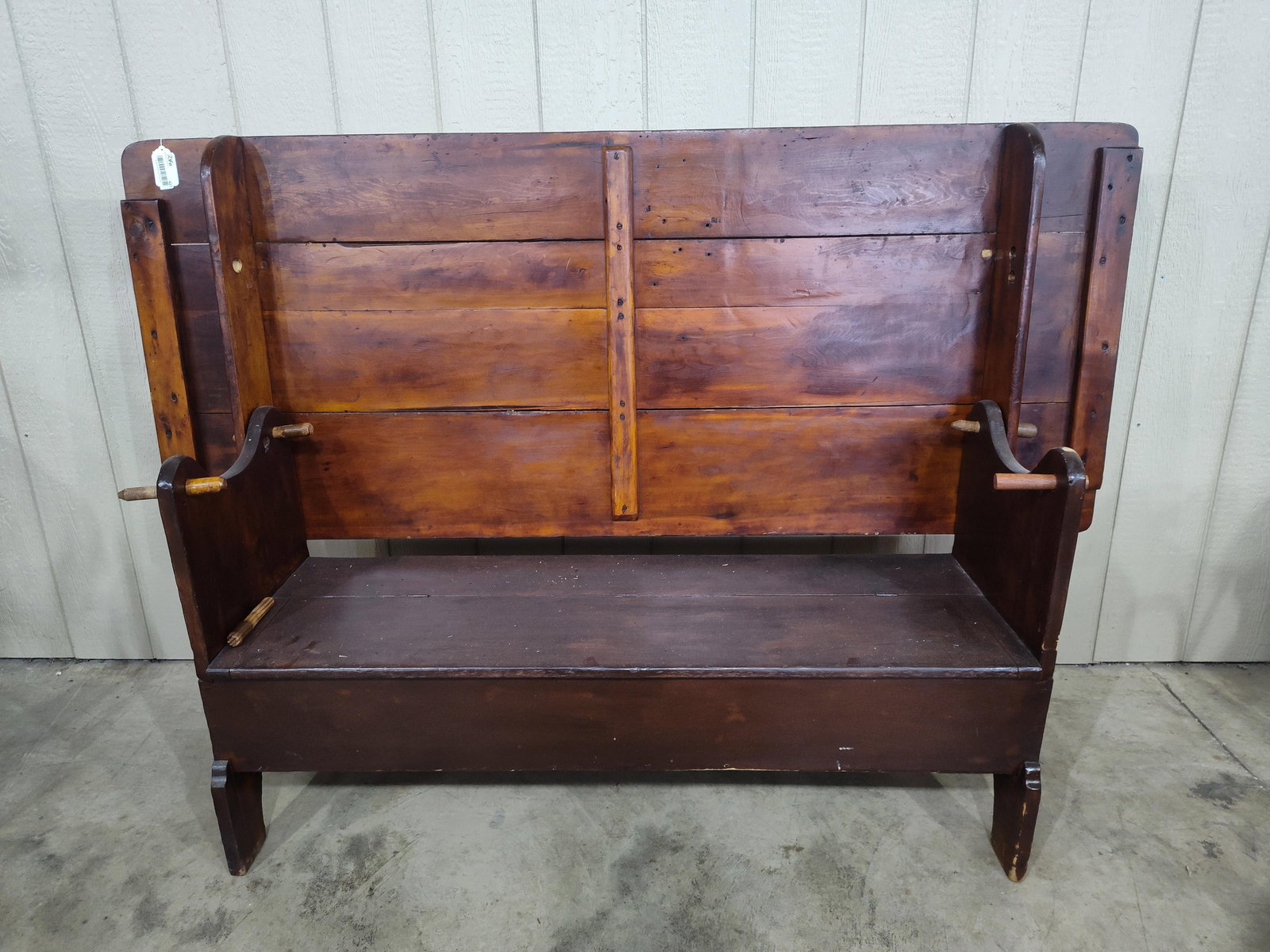 Early American Hutch Table/Bench with storage (1 of 9)
