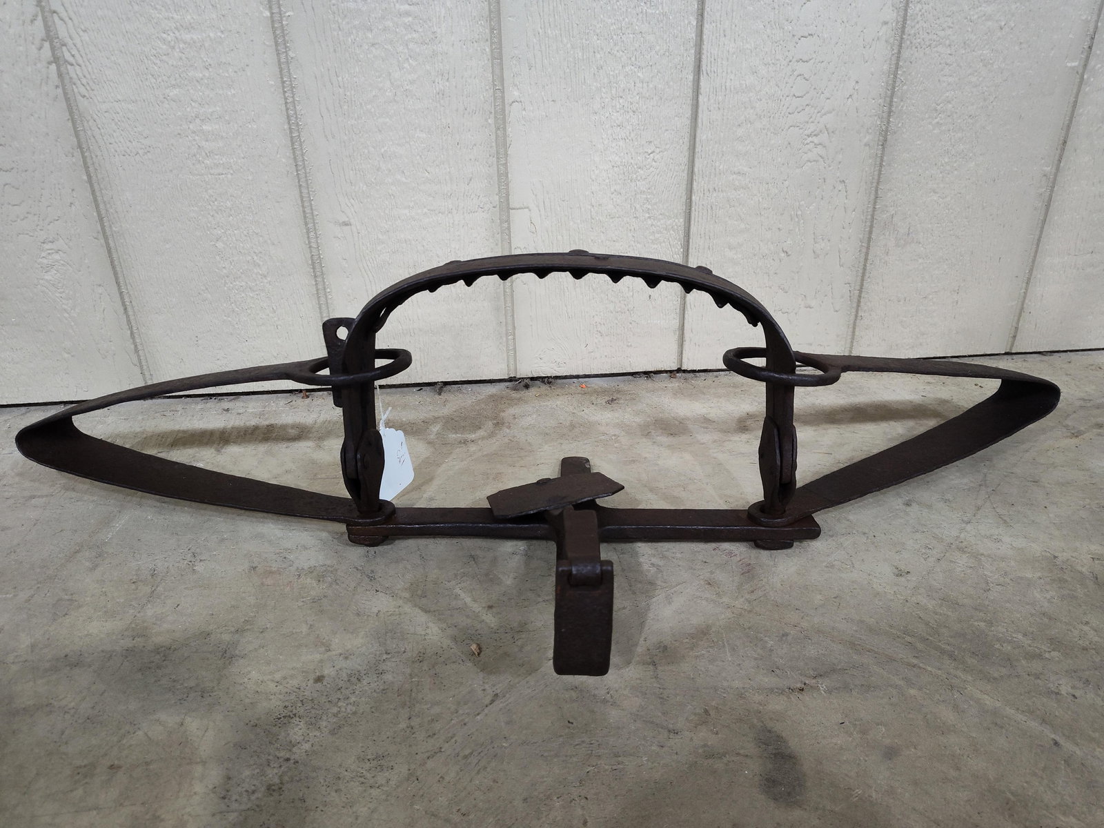 Early Unmarked Primitive Bear Trap - 5