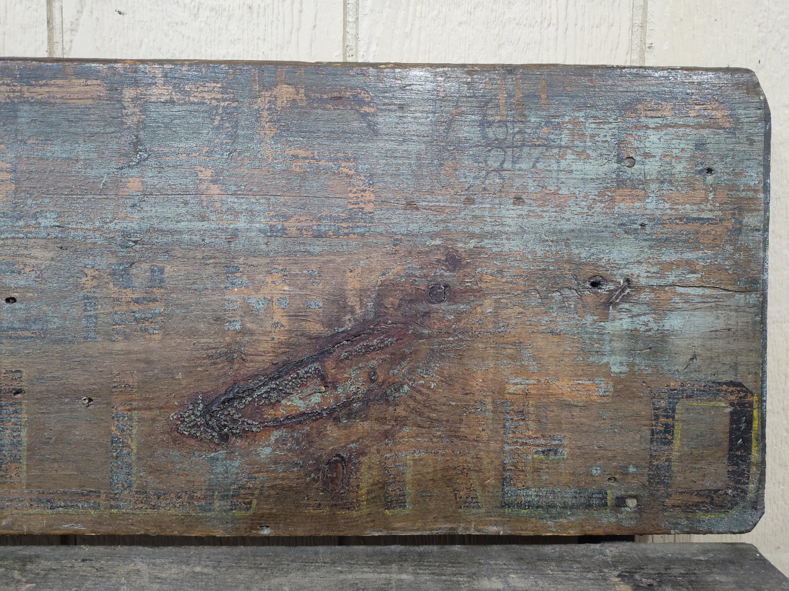 Awesome Painted Advertising Bench - 4