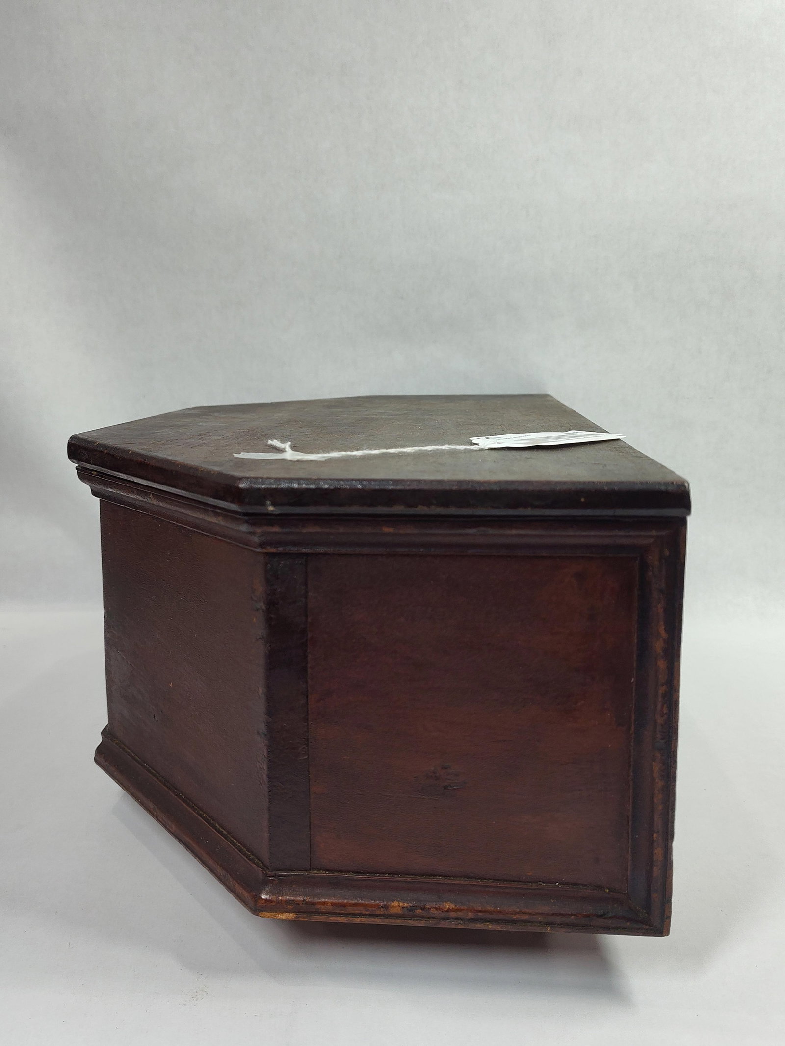 Great Small Early Wallpaper Lined Lockbox - 6