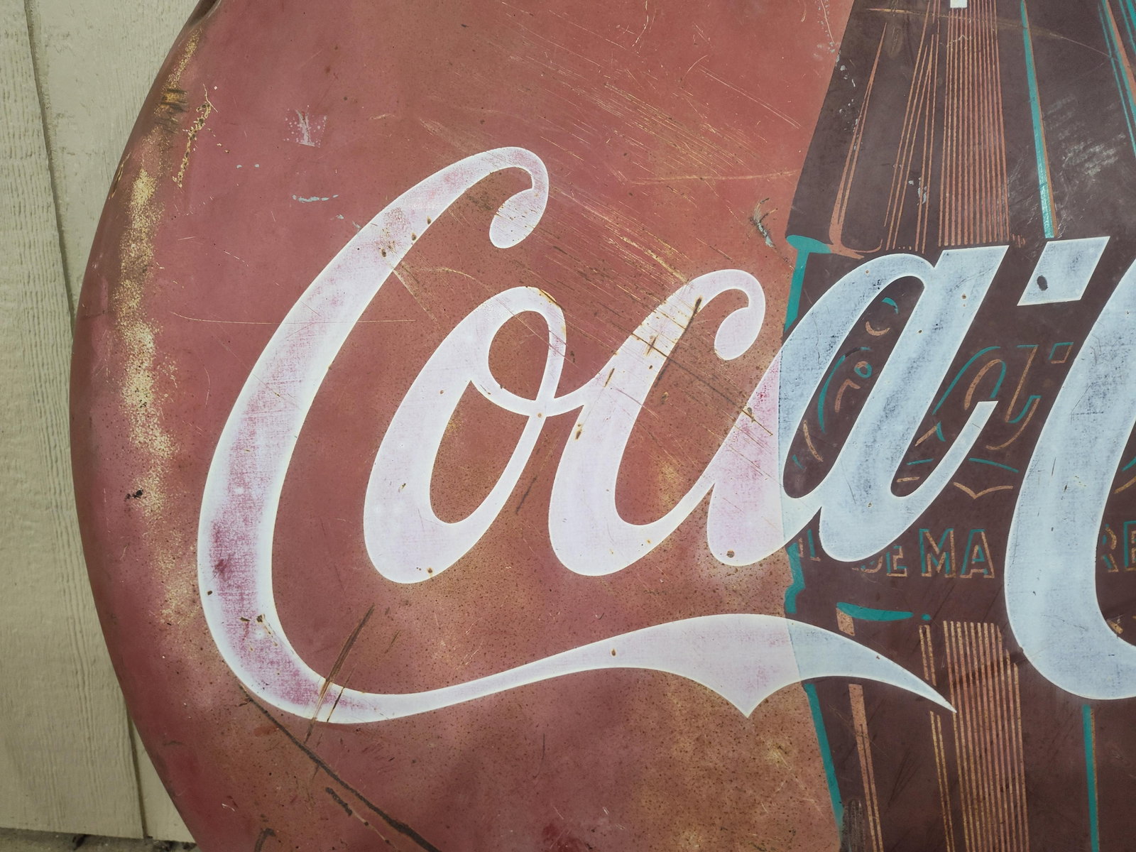 SST Coca-Cola 48in Button sign - 3