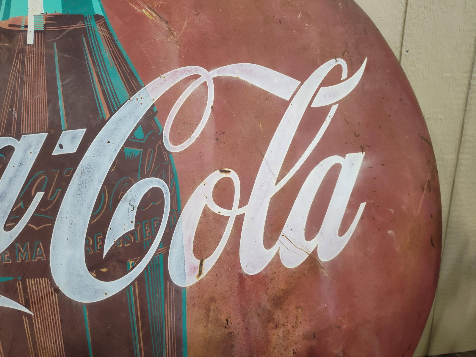 SST Coca-Cola 48in Button sign - 4