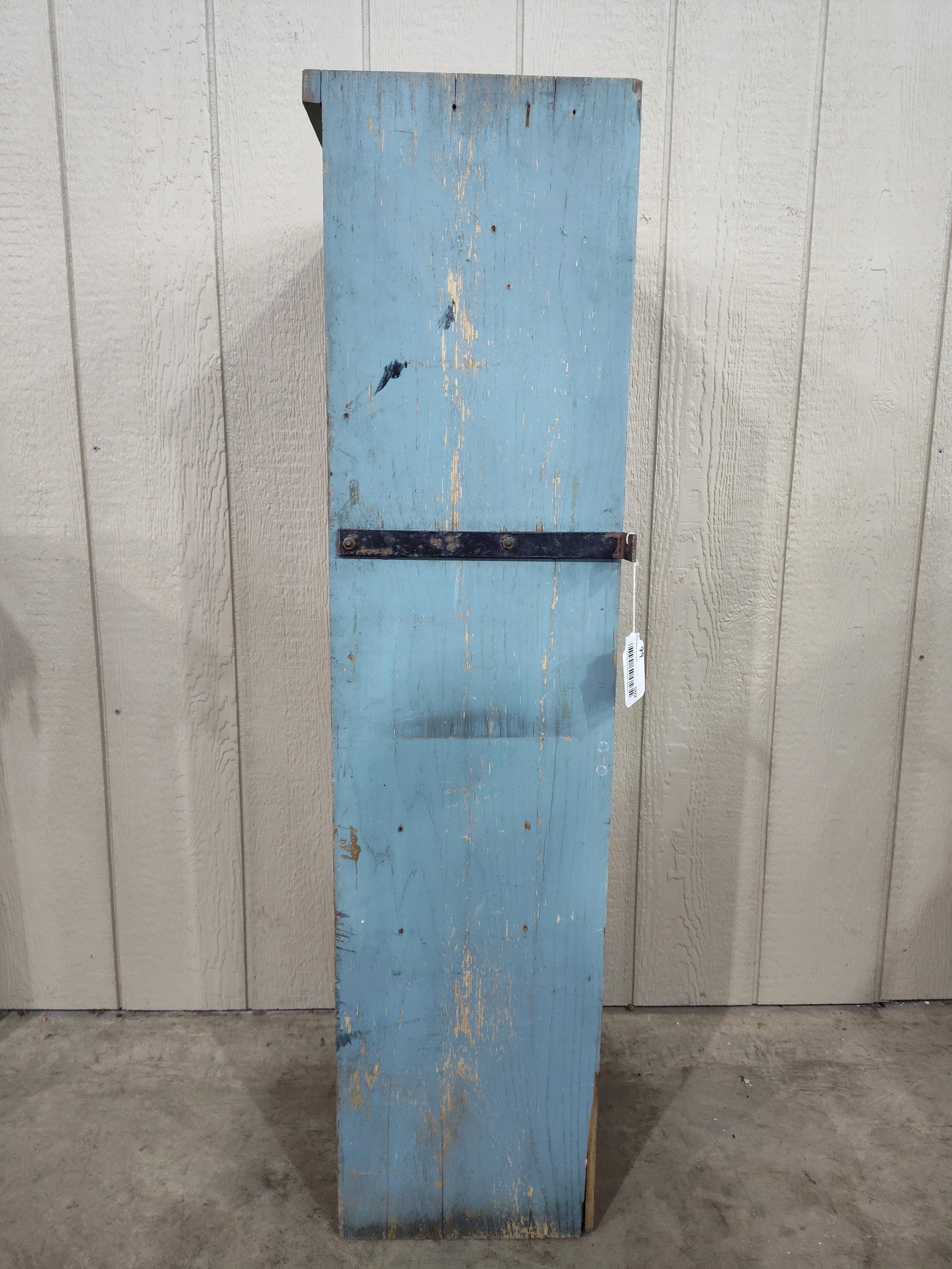 Primitive painted Dovetailed Postal Cabinet - 9