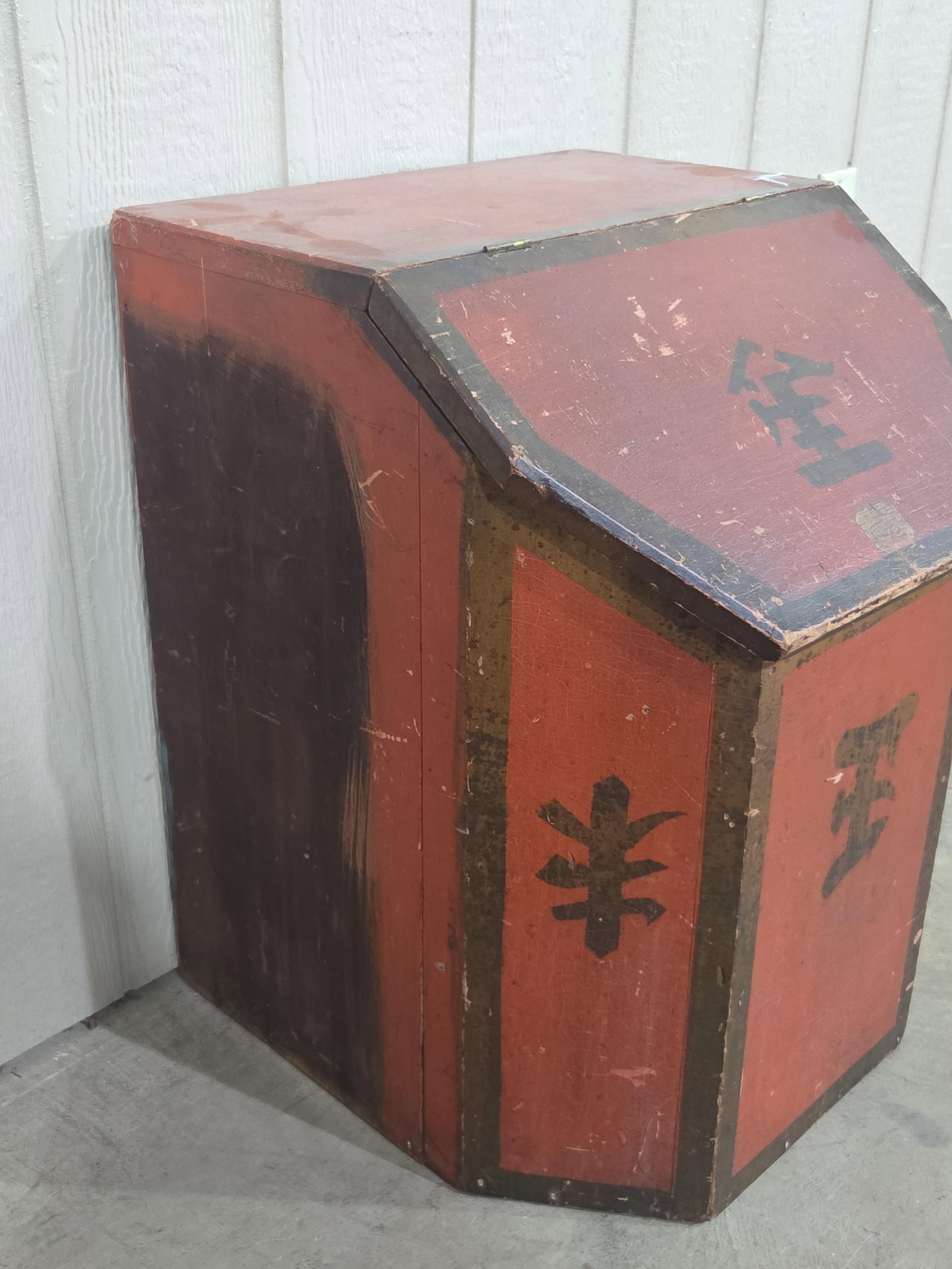 Nice Painted Tea Box - 6