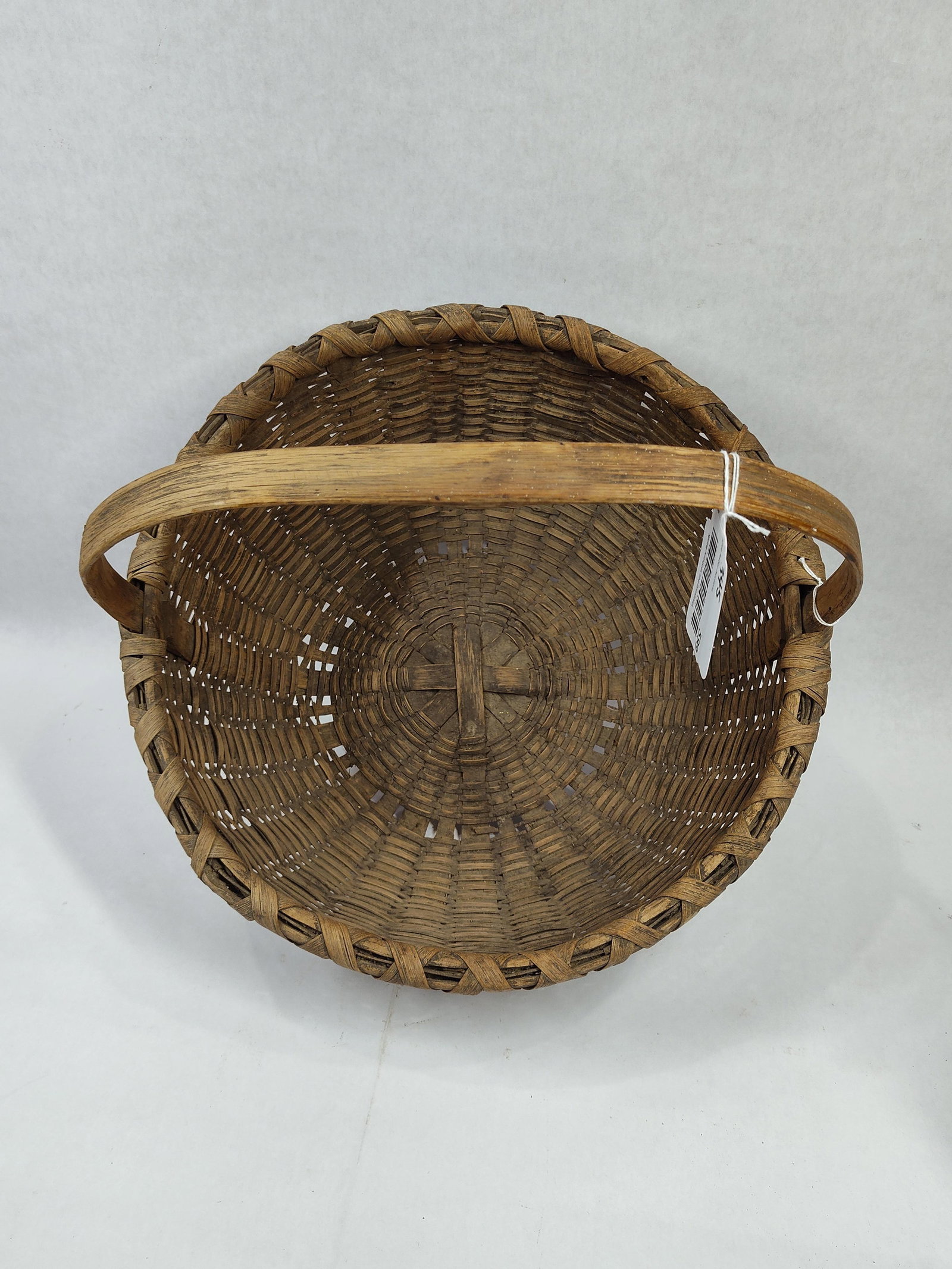 Primitive Woven Splint Basket - 2