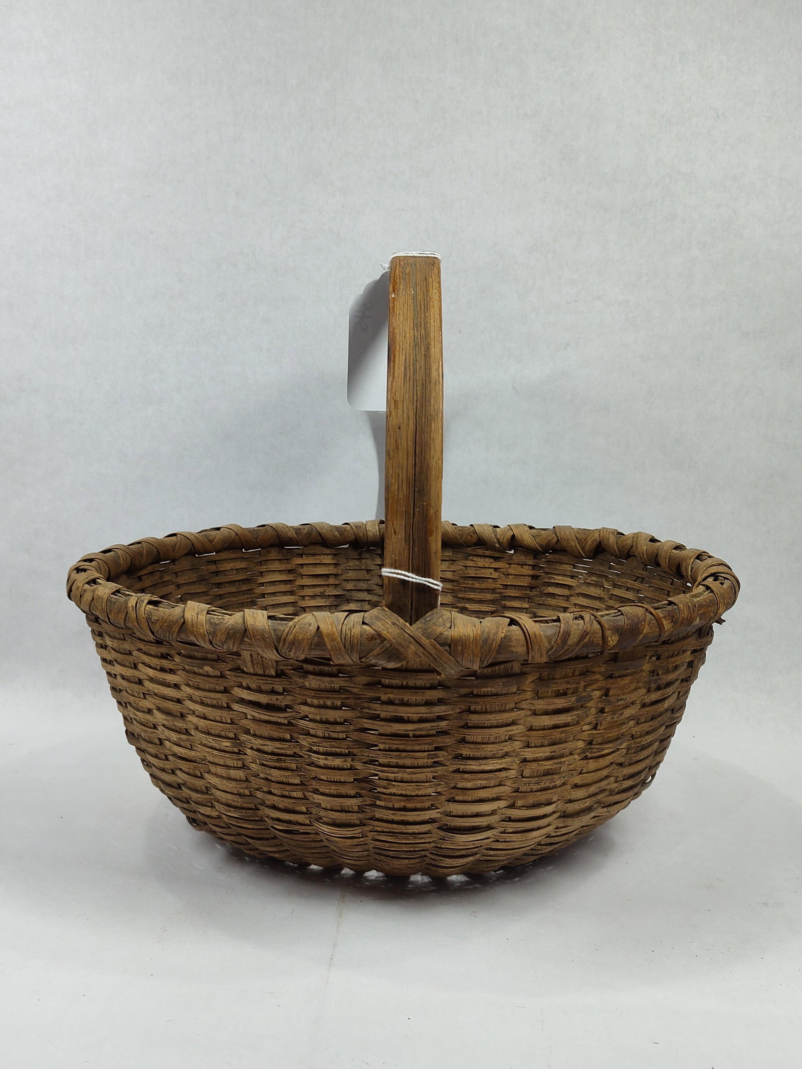 Primitive Woven Splint Basket - 3