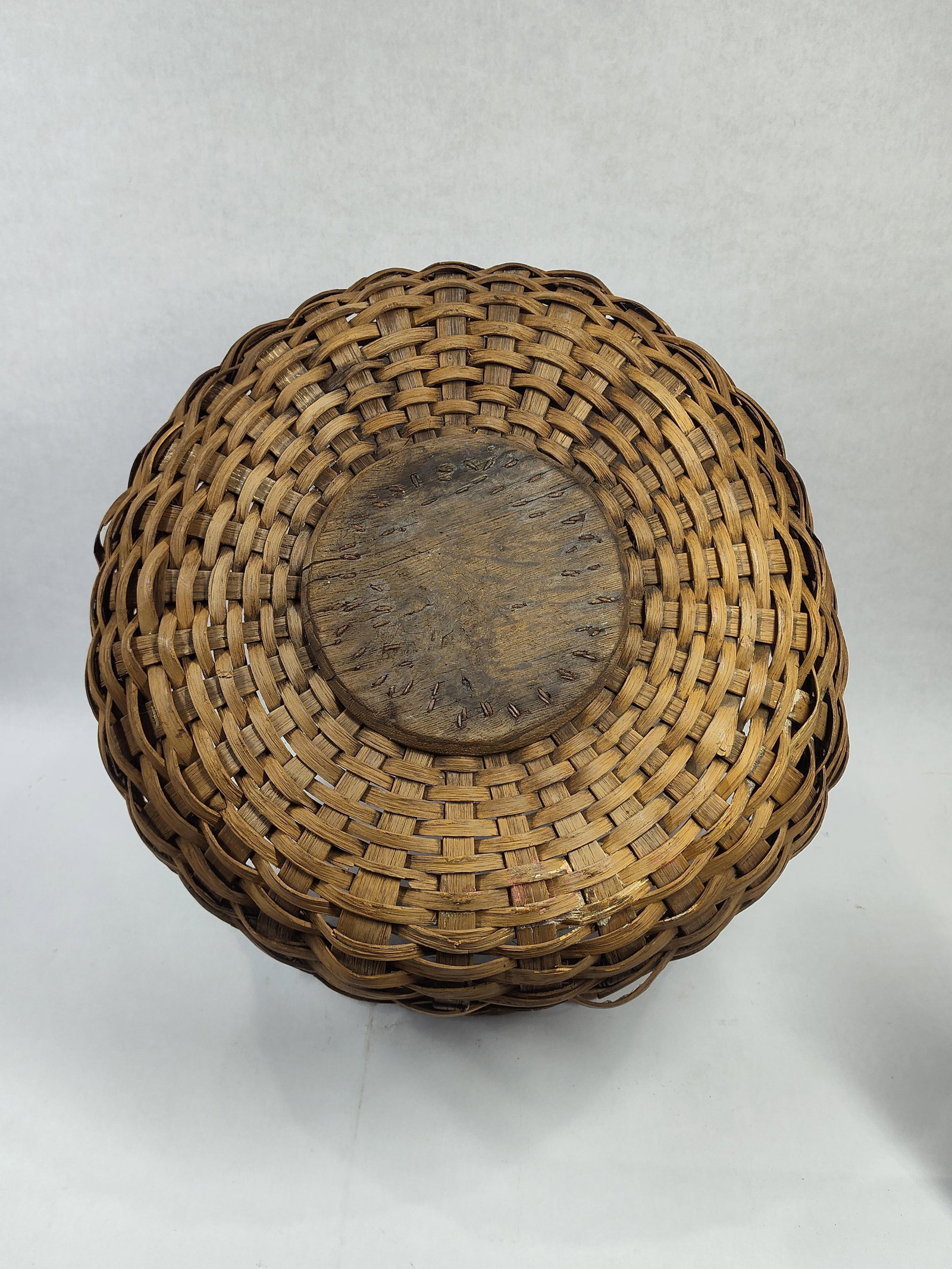Primitive Woven Splint Basket - 4