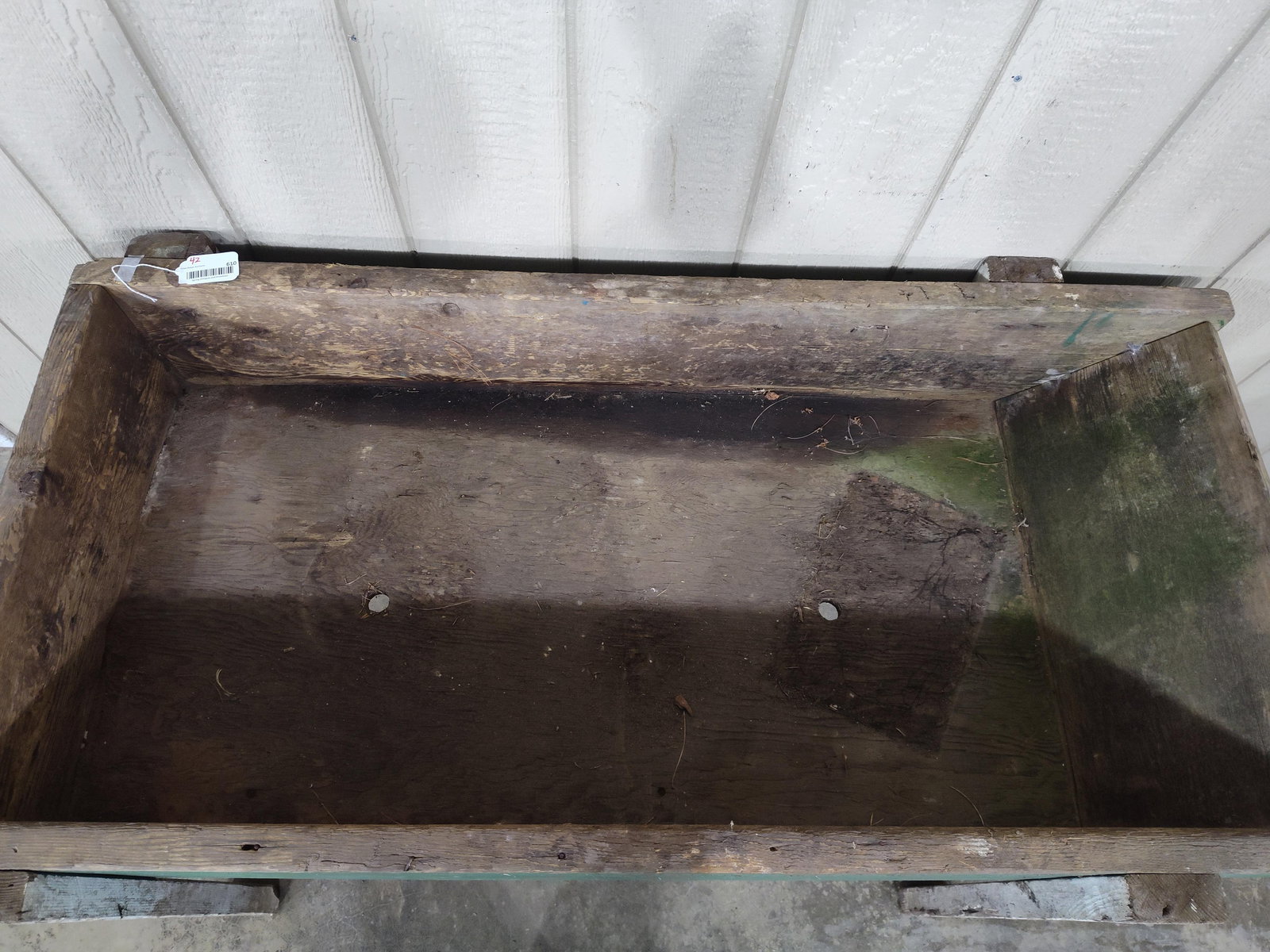 Primitive Painted Trough - 3