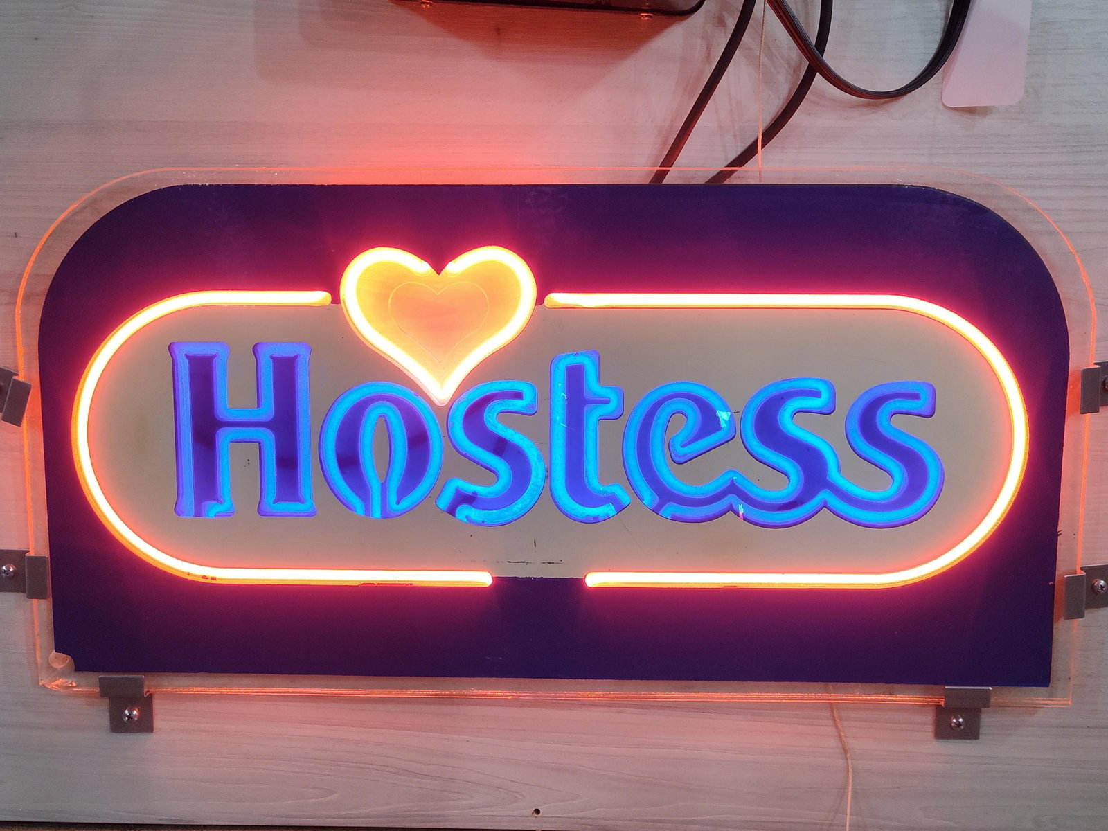 Lighted Hostess sign - 2