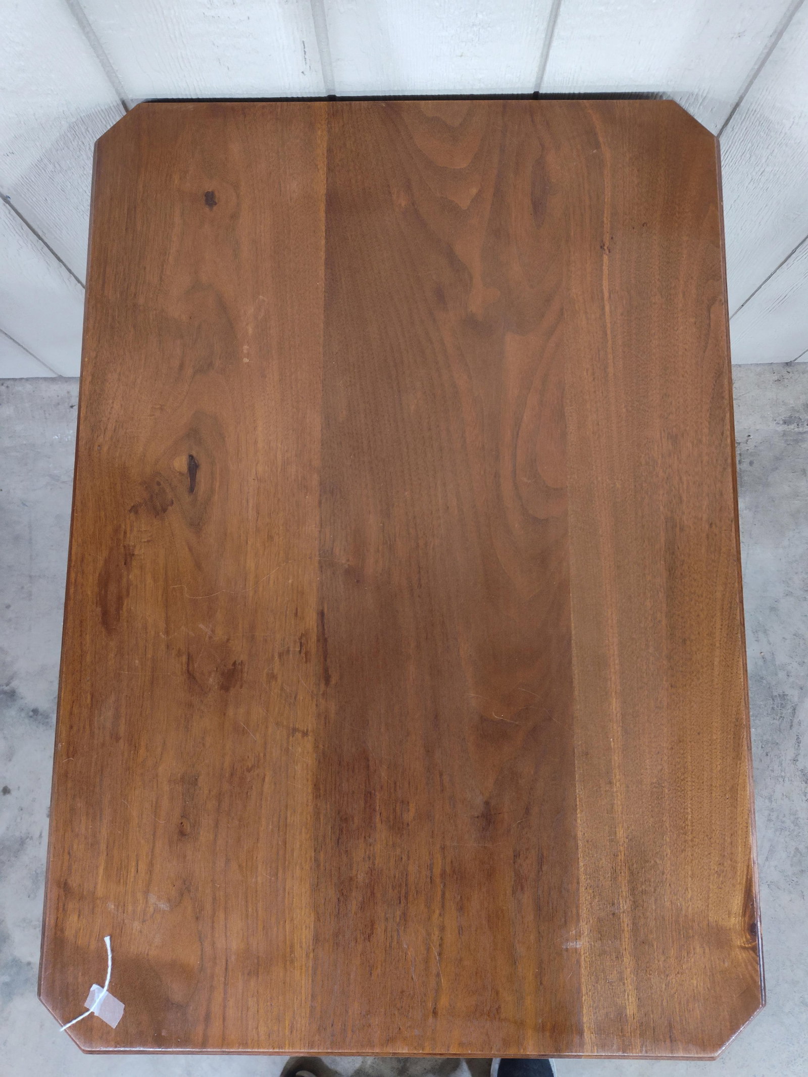 19th C. Victorian Walnut Table - 5