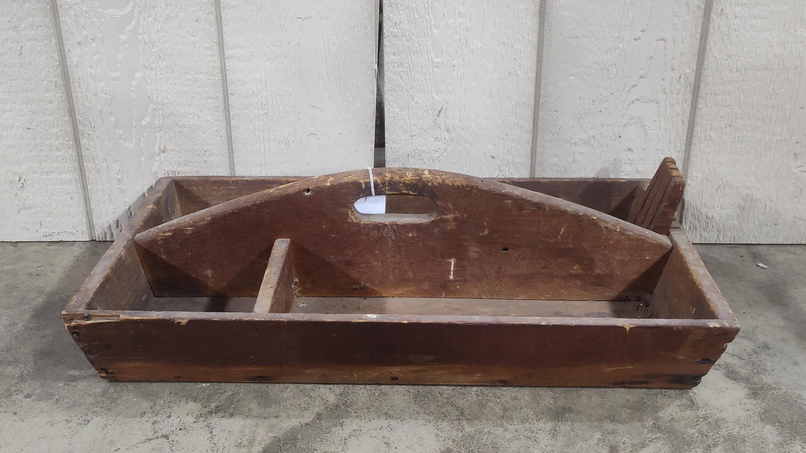 Great Primitive Comparted Caddy - 2