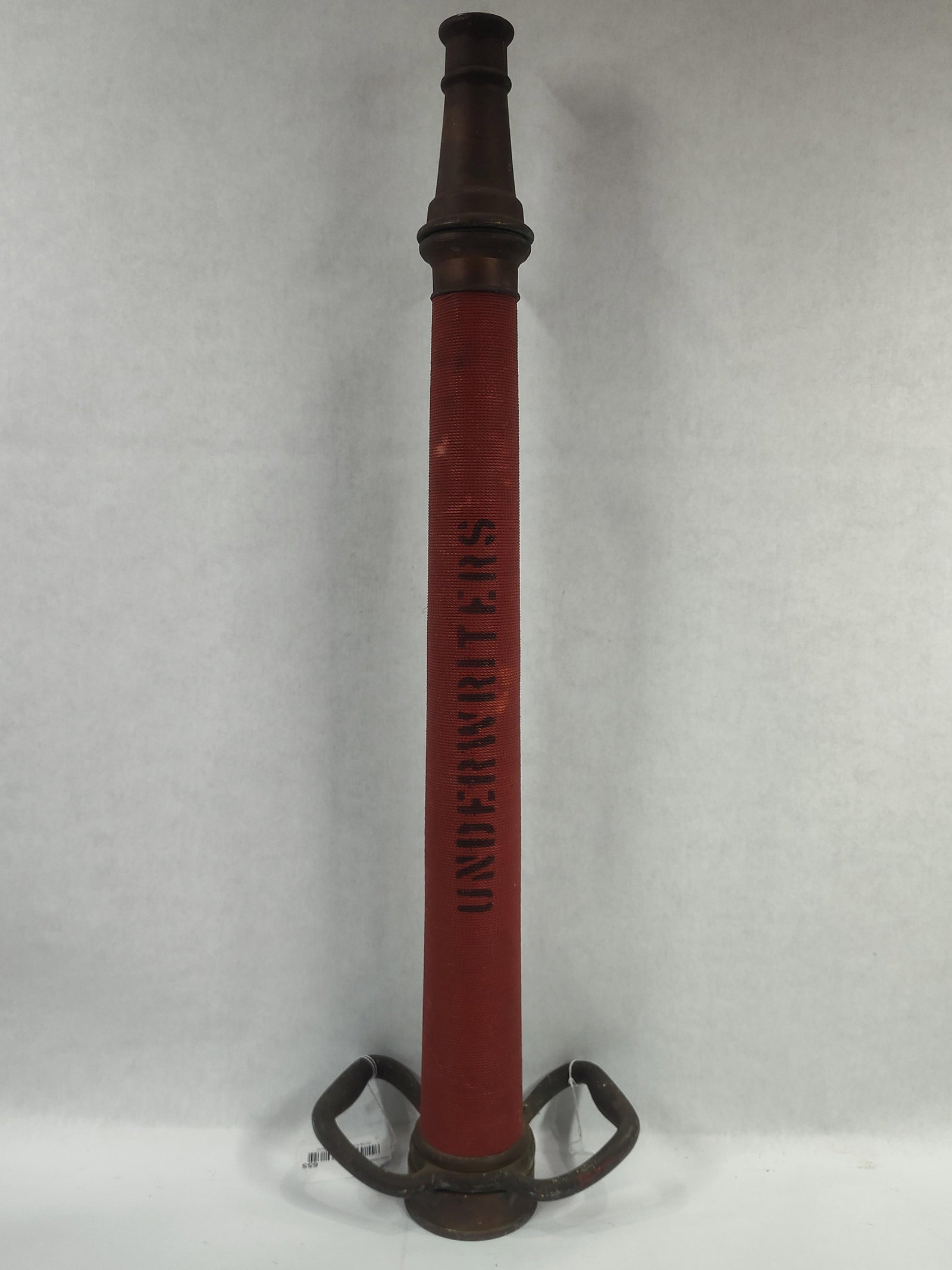 Brass Fireman's Nozzle: 30in long.