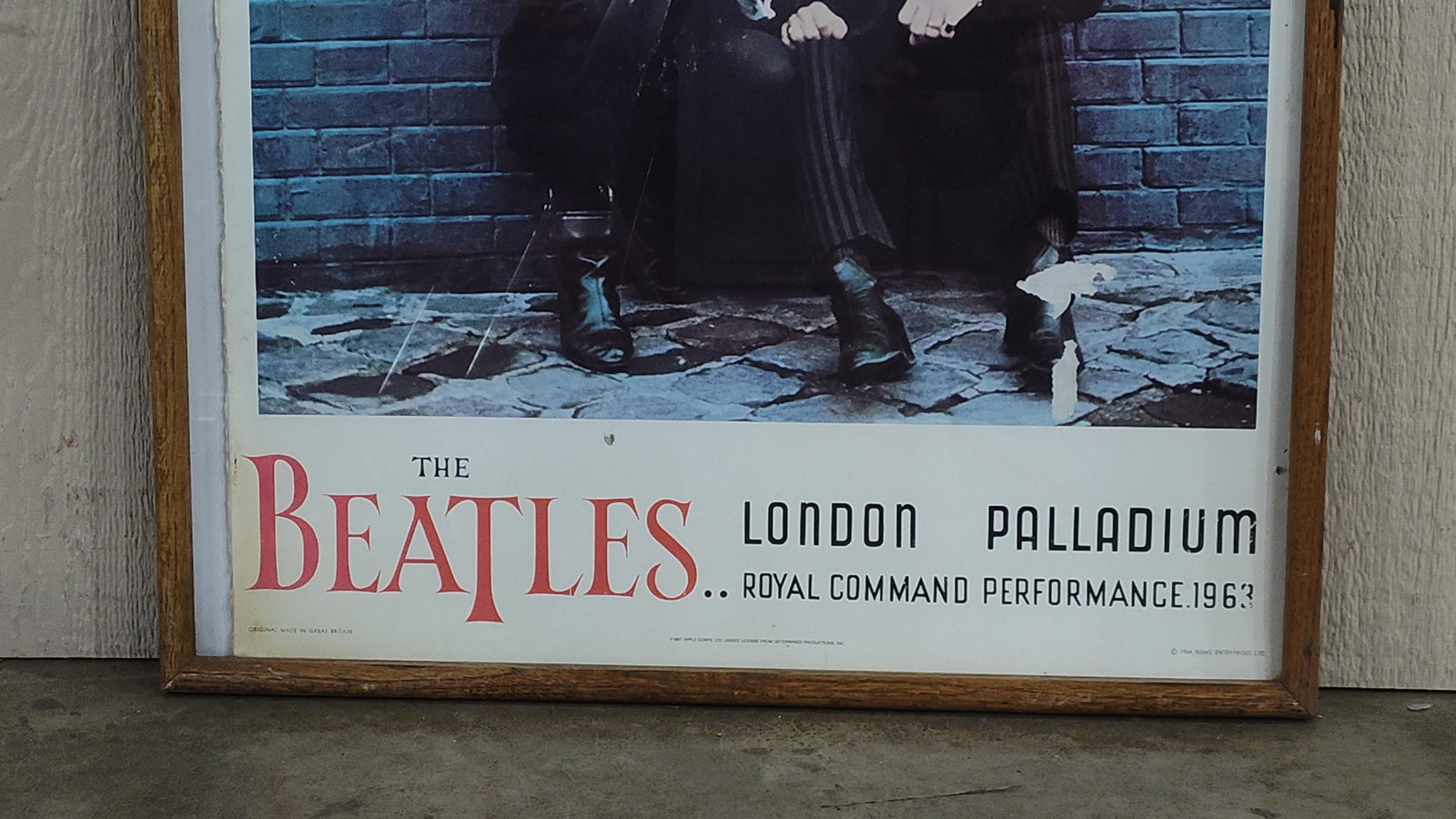 Framed Beatles Poster - 5
