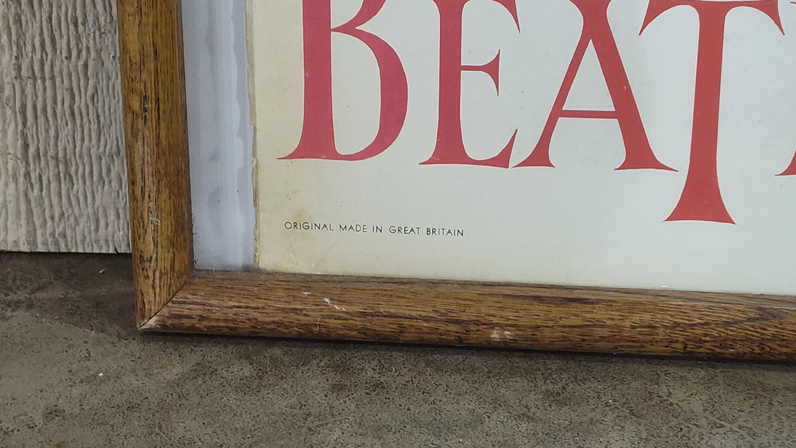 Framed Beatles Poster - 8