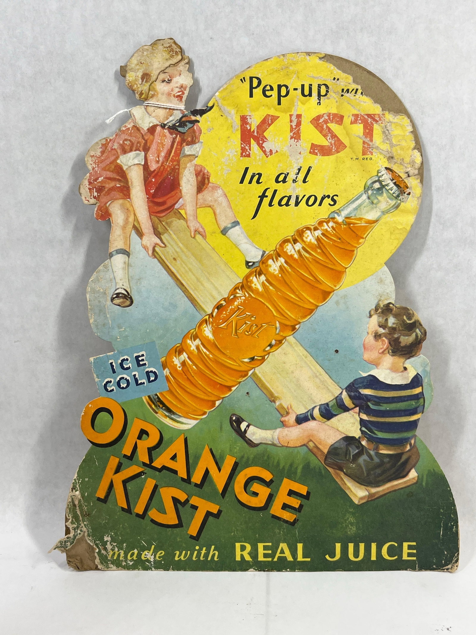 Orange Kist Easel Back Sign (1 of 4)