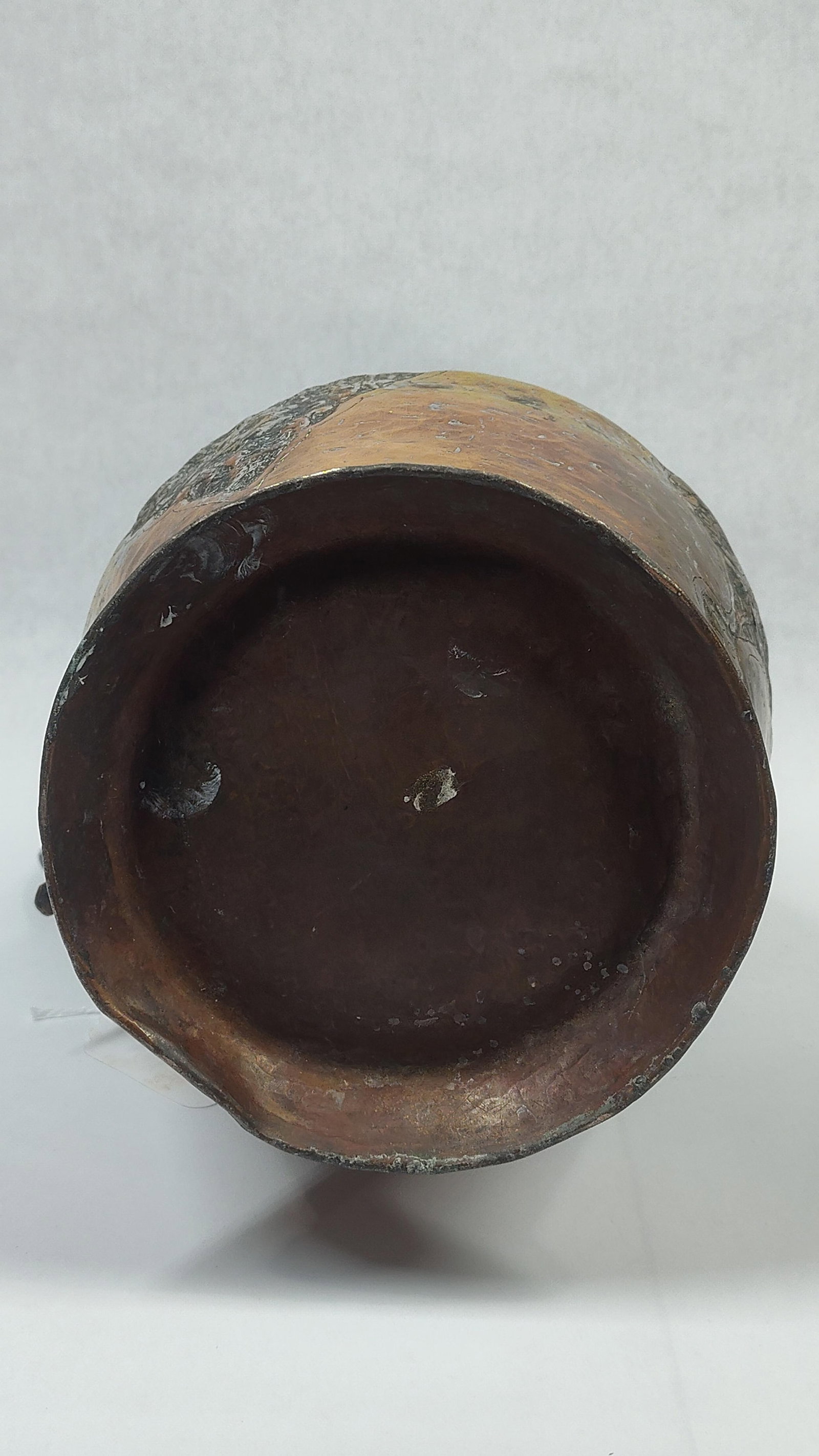 Hammered Copper Persian Ewer - 7