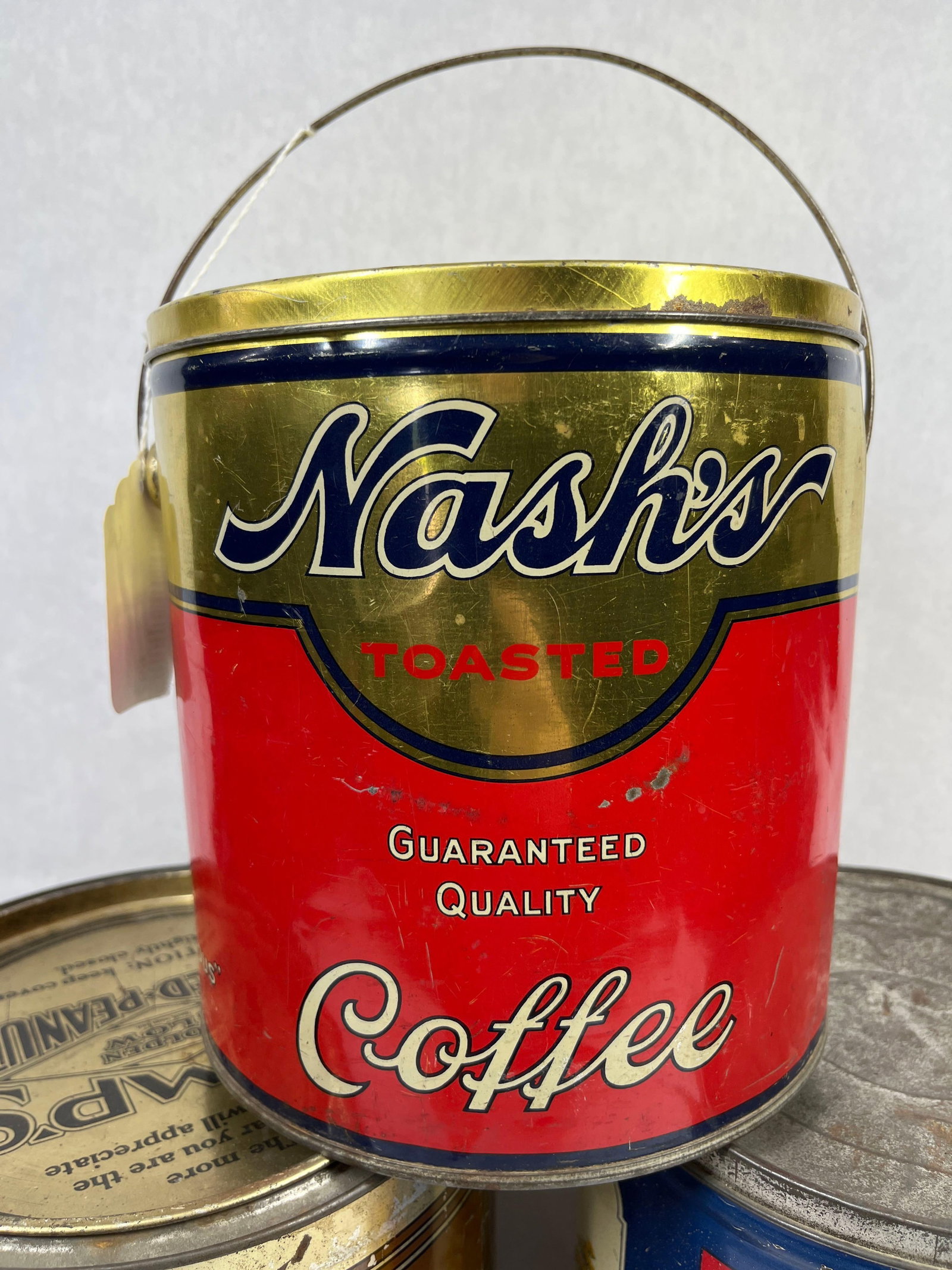 Coffee and Peanuts Tins - 2
