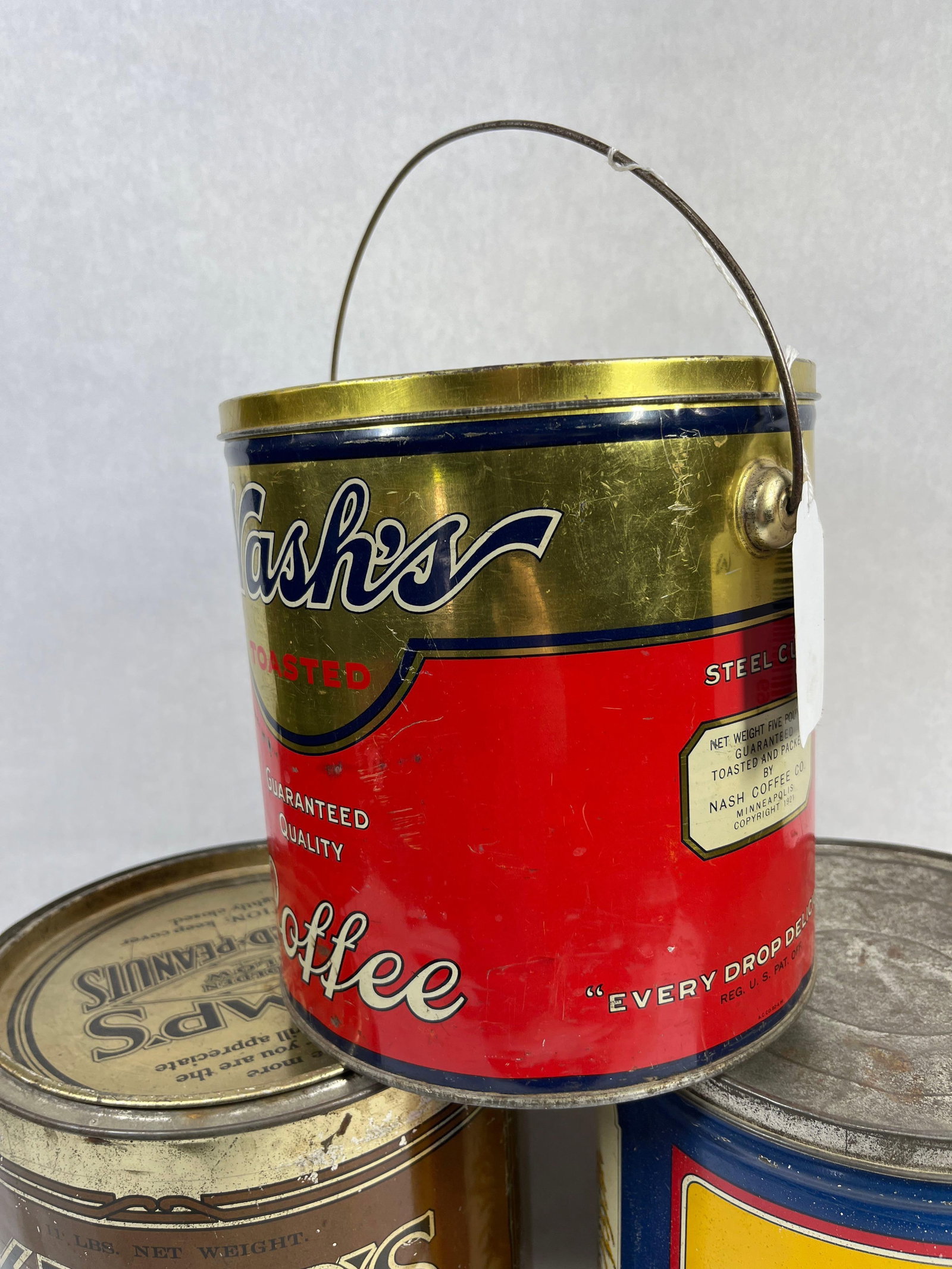 Coffee and Peanuts Tins - 3