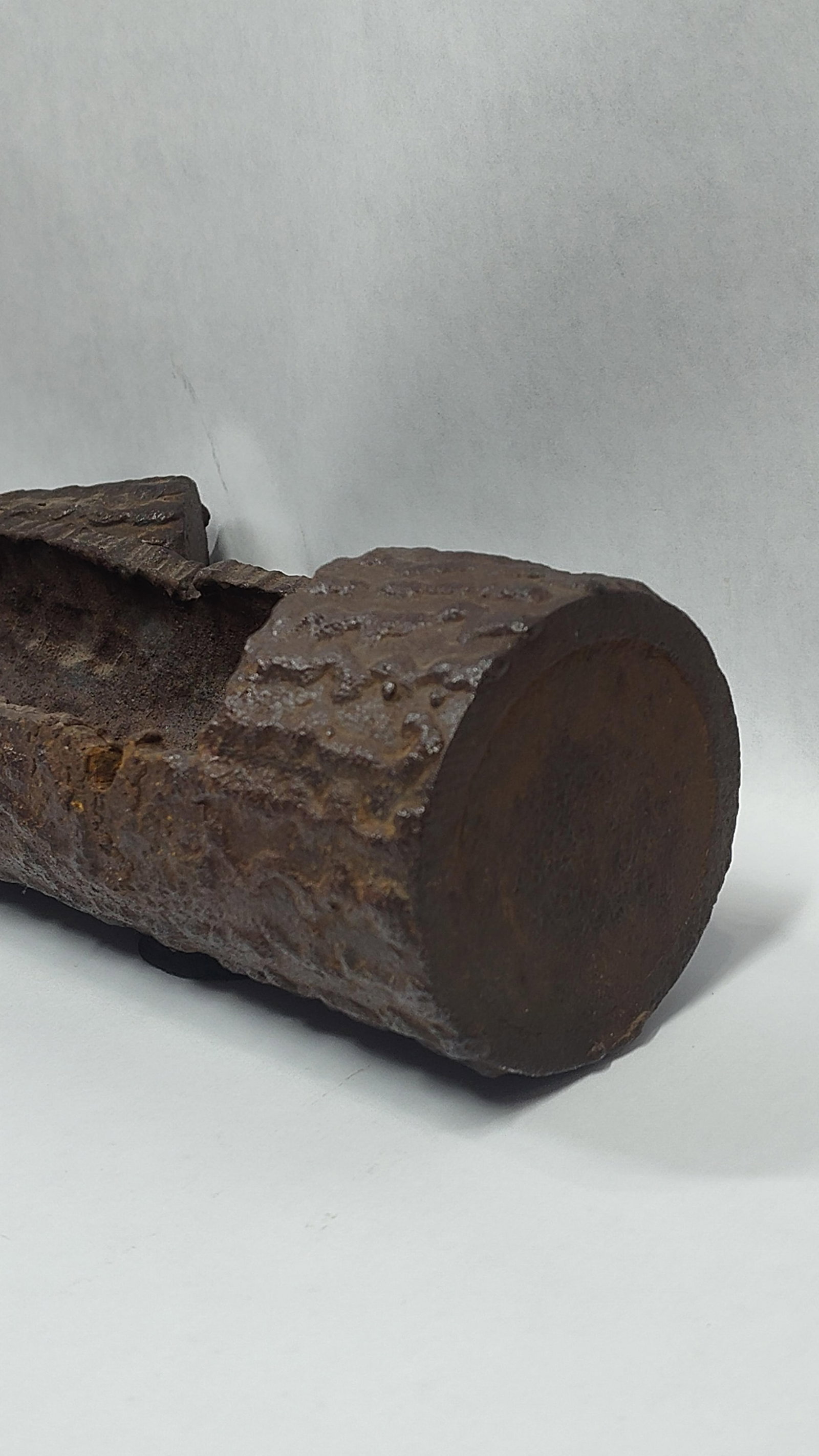 Cast Iron Log Vessel - 4