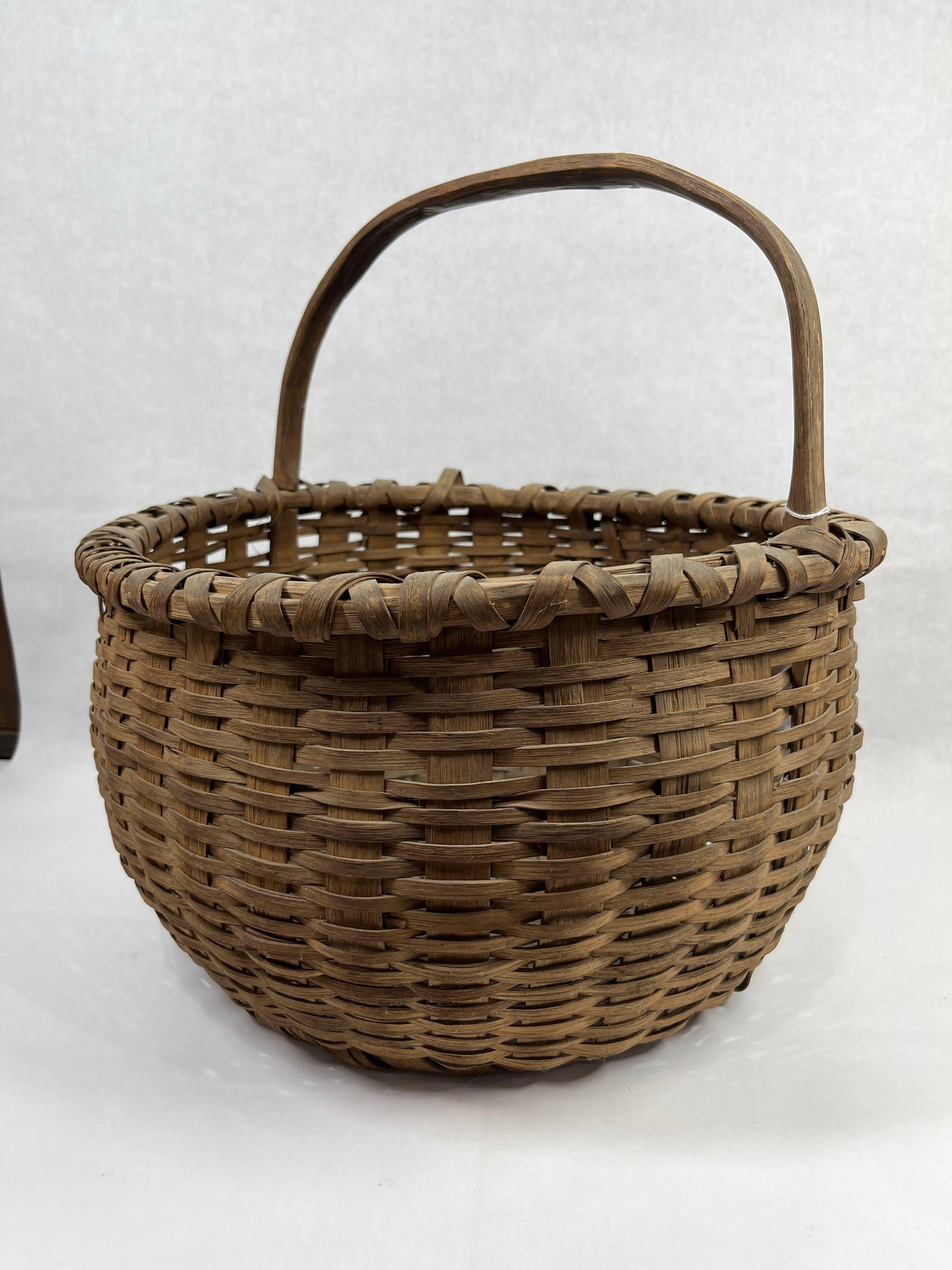 Primitive Oak Splint Basket - 2