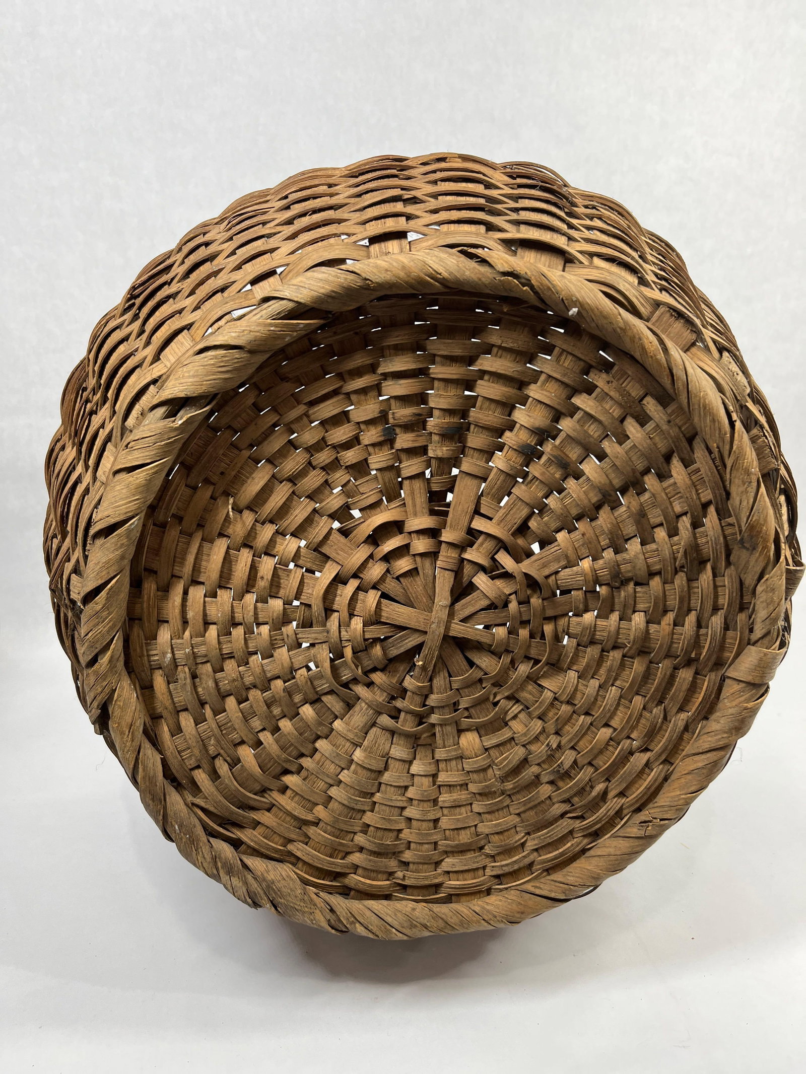 Primitive Oak Splint Basket - 4
