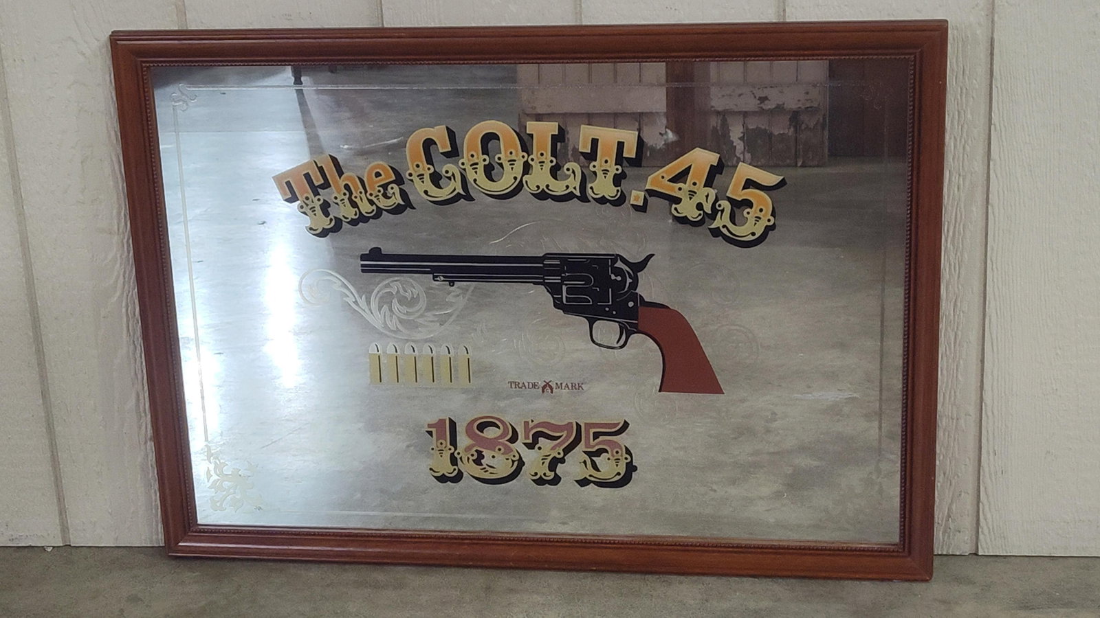 The Colt .45 Advertising Mirror (1 of 6)