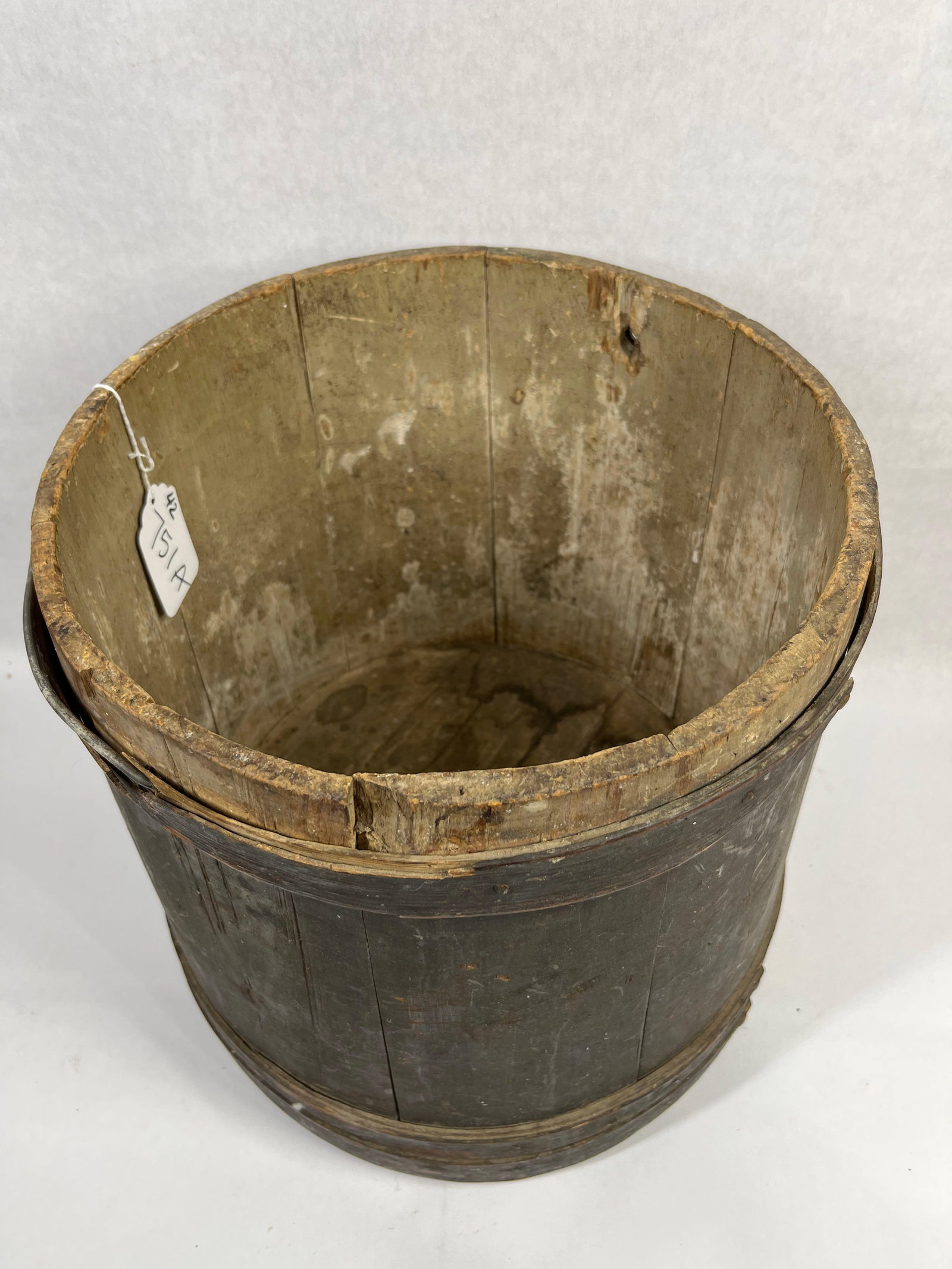 Primitive Stoved Well Bucket - 3