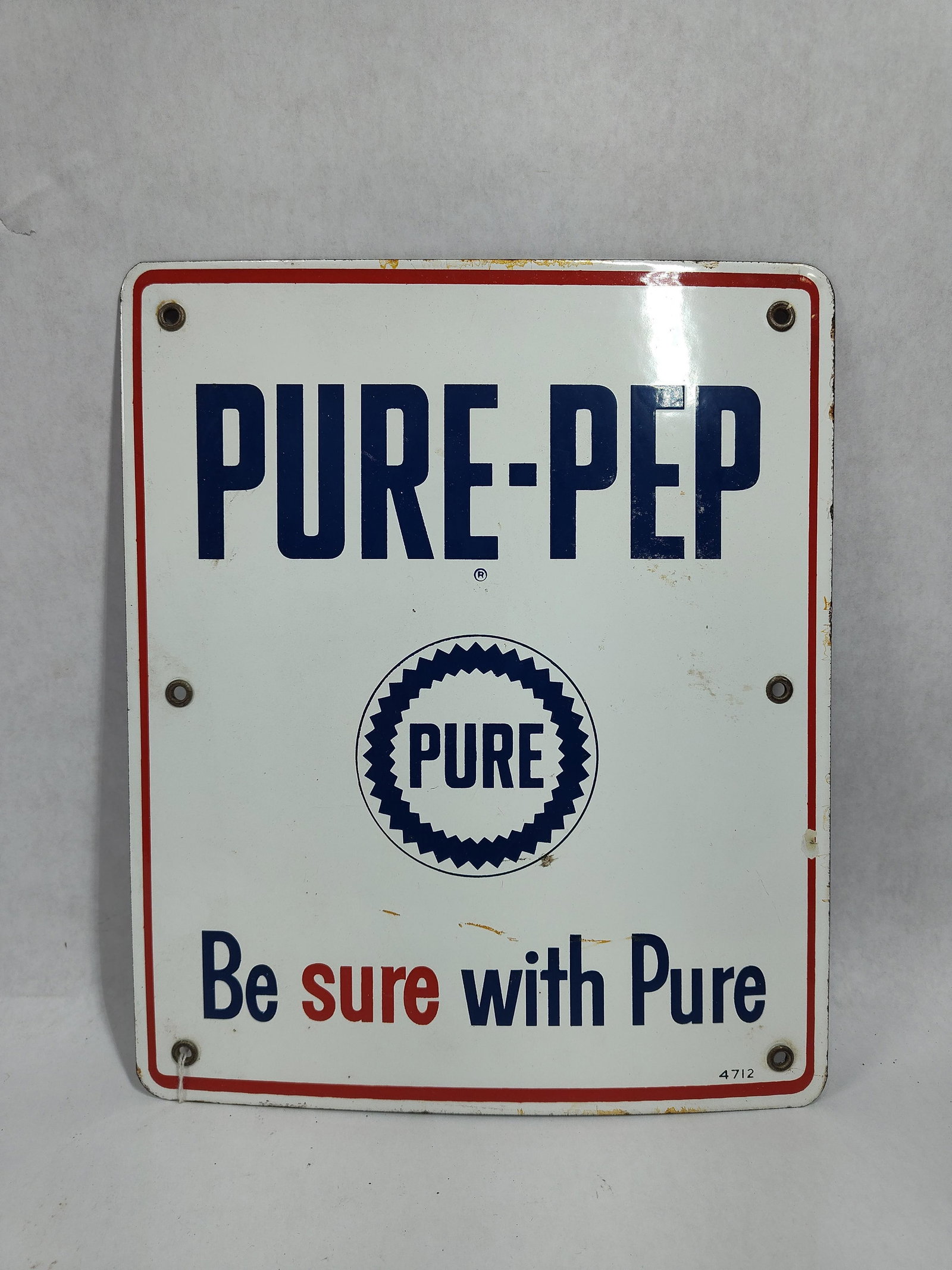 SSP Pure Pure-Pep Pump plate: 1-sided porcelain pump plate. 10in x 12in.