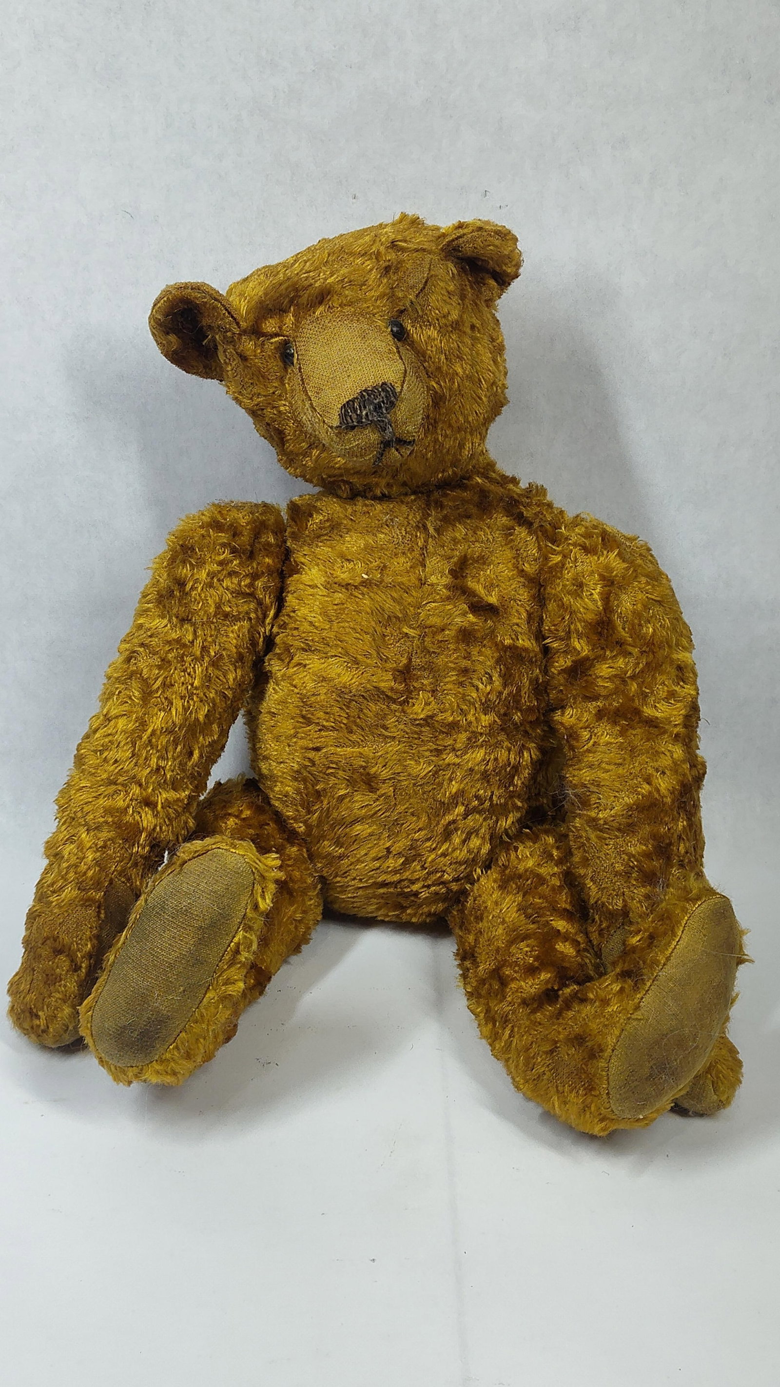 MoHair Articulated Teddy Bear (1 of 4)