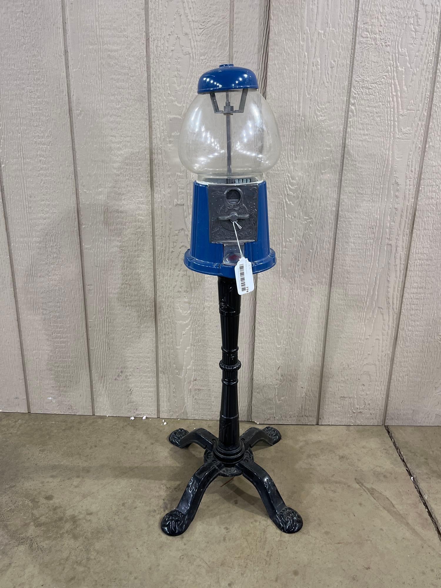 1985 Carousel Pedestal Gum Ball Machine (1 of 5)