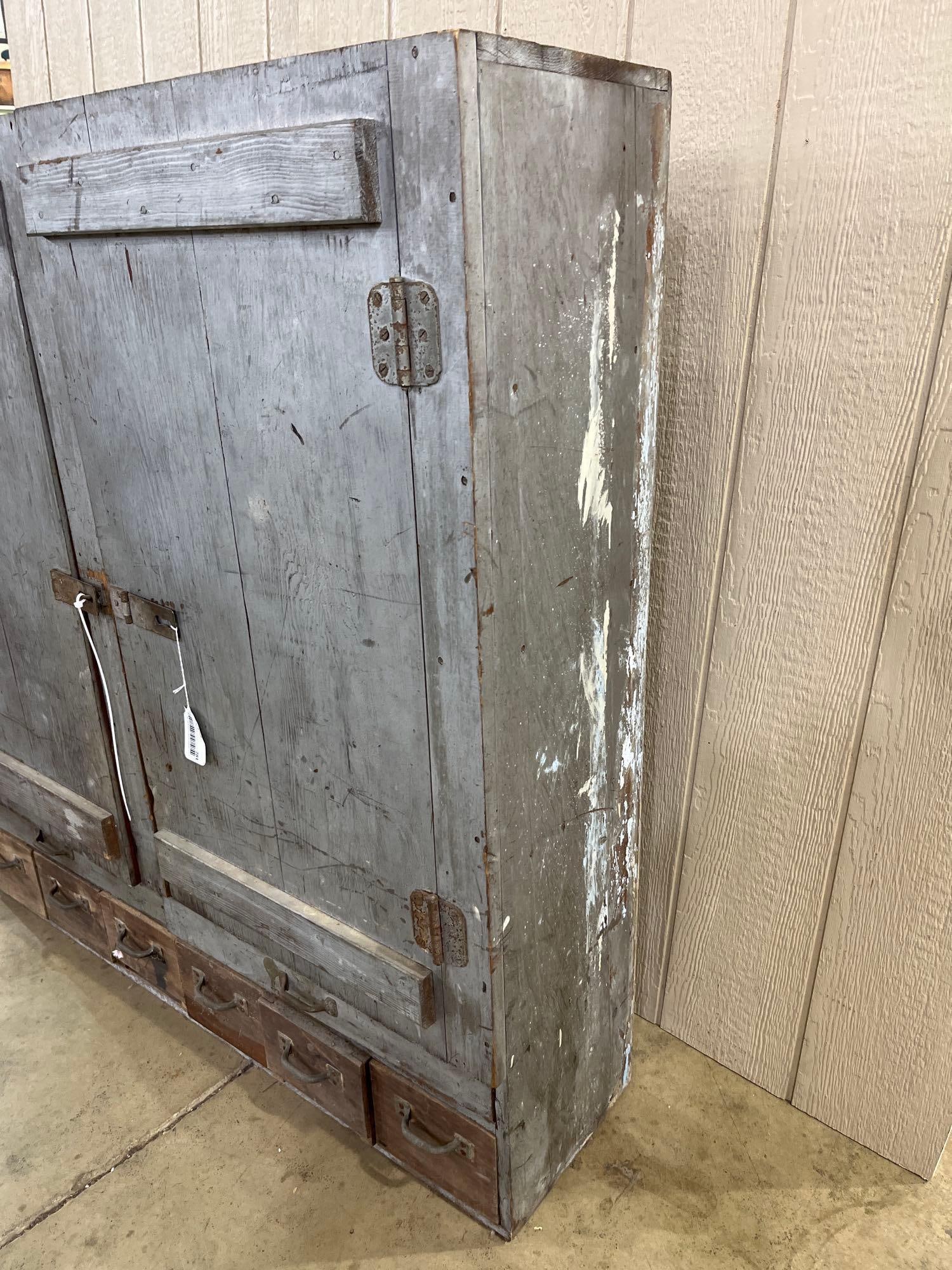 Unique 8 Drawer/ Two Door Cabinet - 3