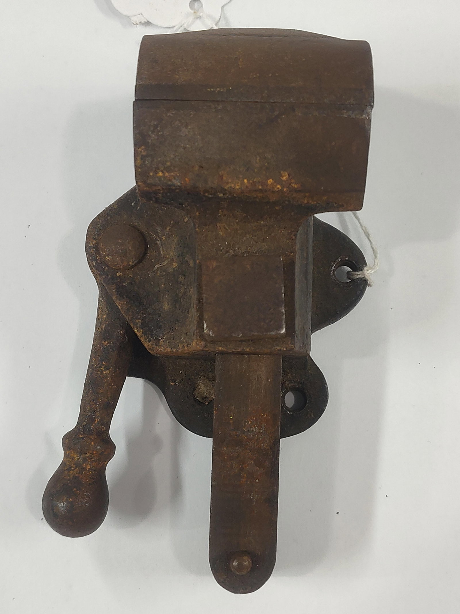 Antique Cam-Action Bench Vise Attributed to Stephens Patent - 2