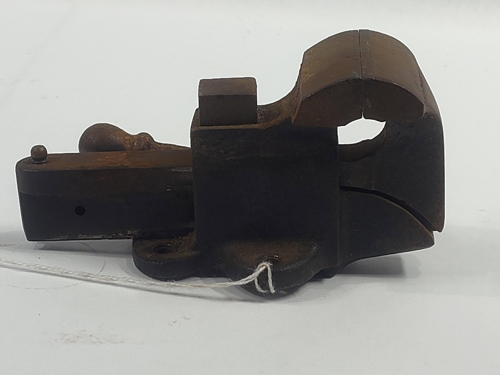 Antique Cam-Action Bench Vise Attributed to Stephens Patent - 3