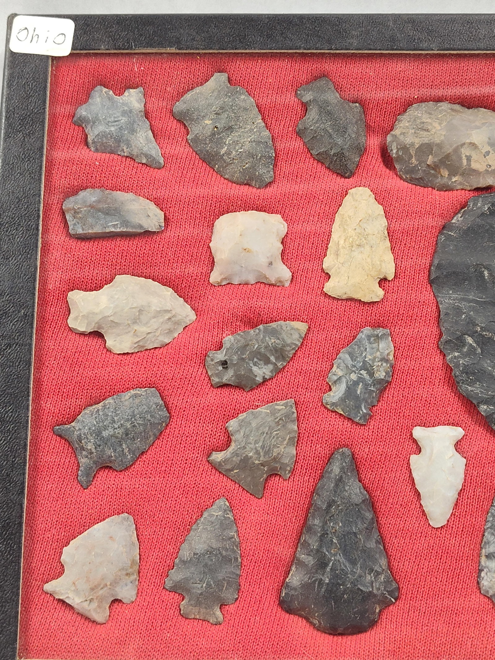 33 Native American Projectile Points and Lithic Tools, Ohio - 2