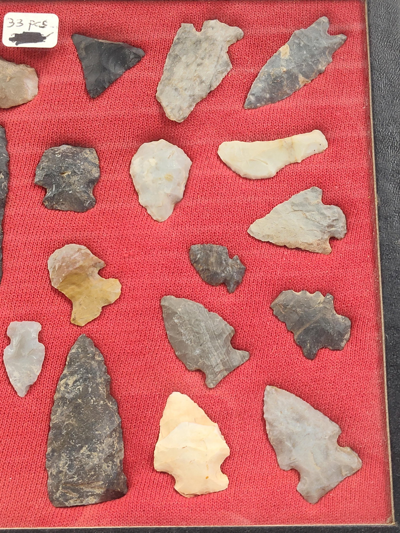 33 Native American Projectile Points and Lithic Tools, Ohio - 4