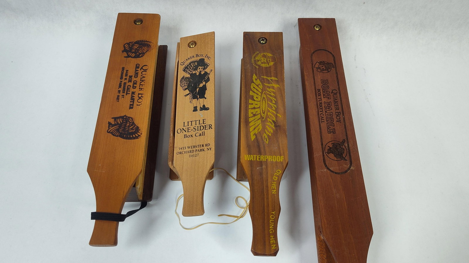 An Assortment of Quaker Boy Wooden Turkey Box Calls (1 of 5)