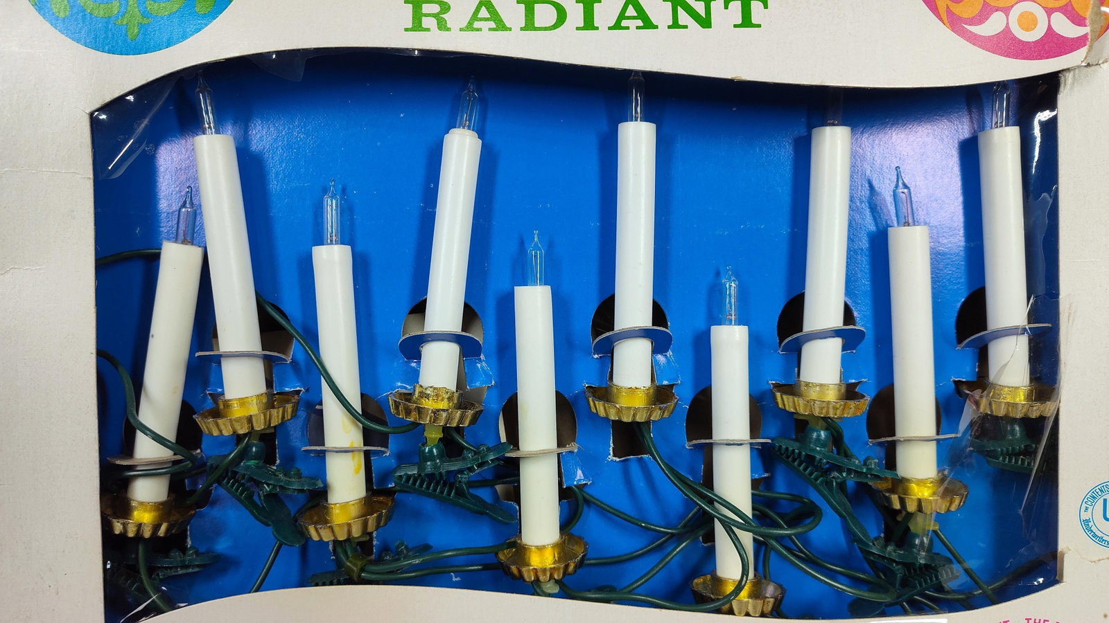 Two Sets ofRadiant Clip-On Candle Christmas Lights (1 of 3)