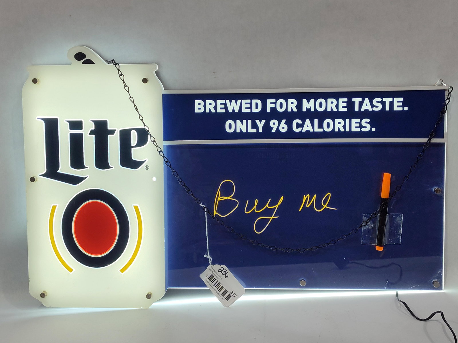 2019 Miller Lite Everyday Tools LED Features Board Message Sign (1 of 4)